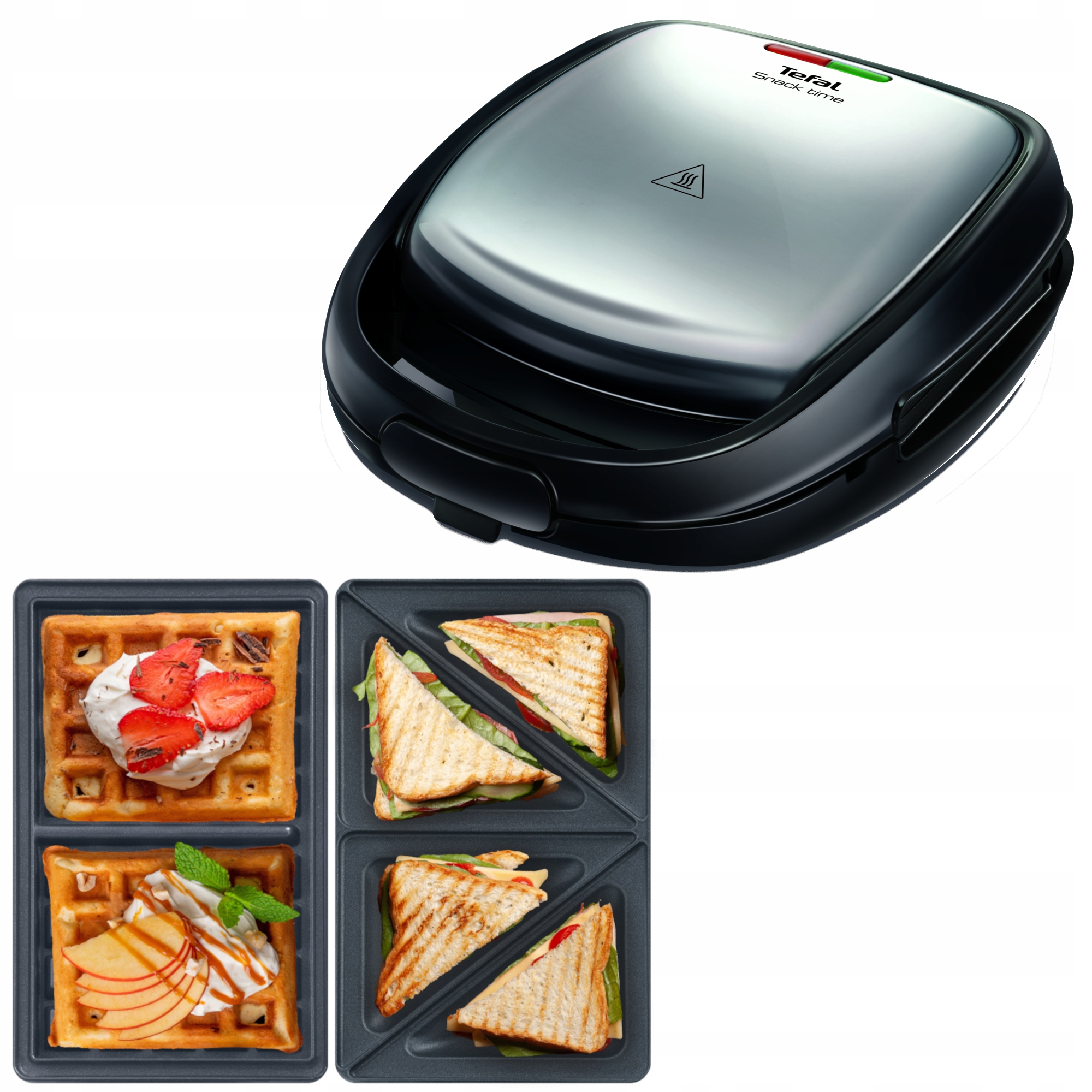 Opiekacz TEFAL SNACK TIME SW 341D 2w1 700W - Sklep, Opinie, Cena w