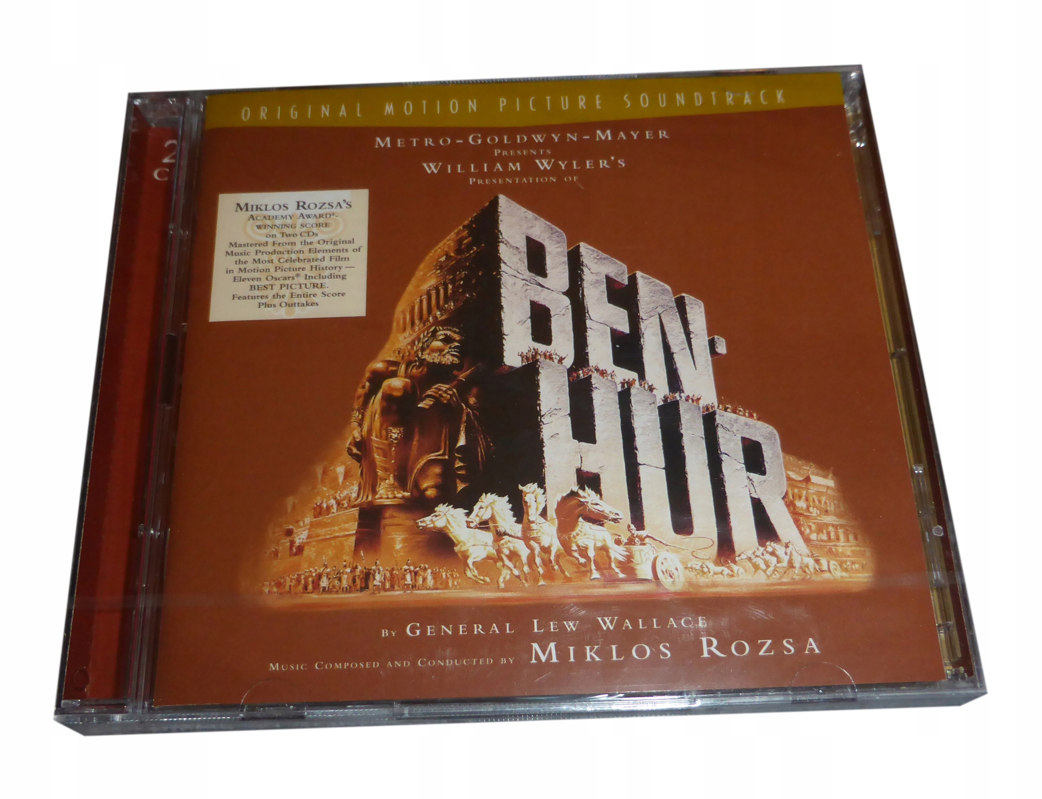 Ben Hur Soundtrack Miklós Rózsa 2CD