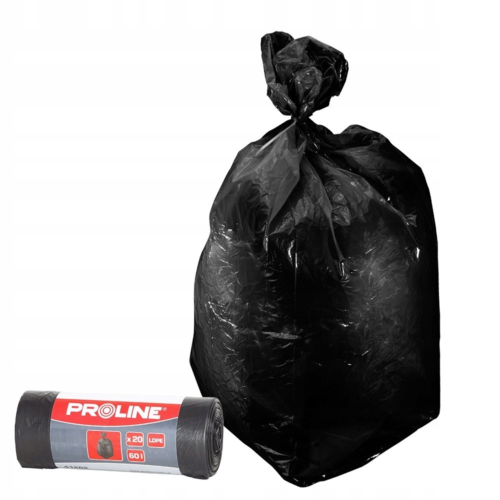 

Proline Mocne Worki Na Śmieci 120l Czarne 10szt.