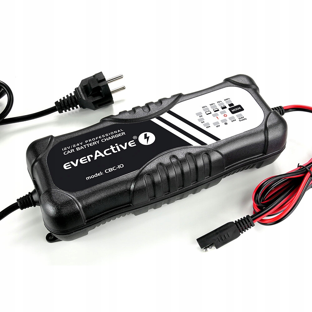 

Cyfrowy prostownik 12V 24V CBC-10 everActive 2-10A