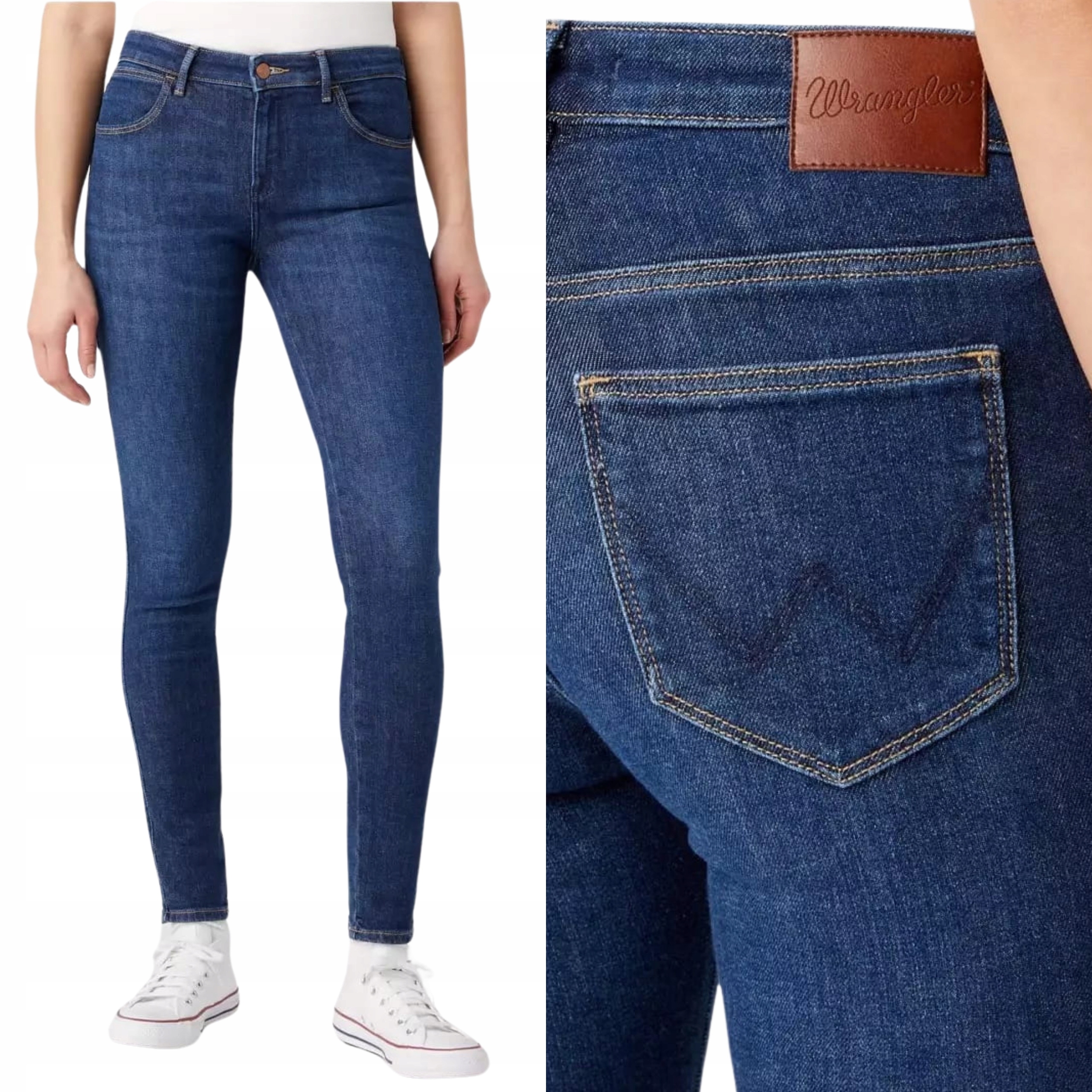 Wrangler kalhoty Blue jeans Slim Skinny_ W25 L32