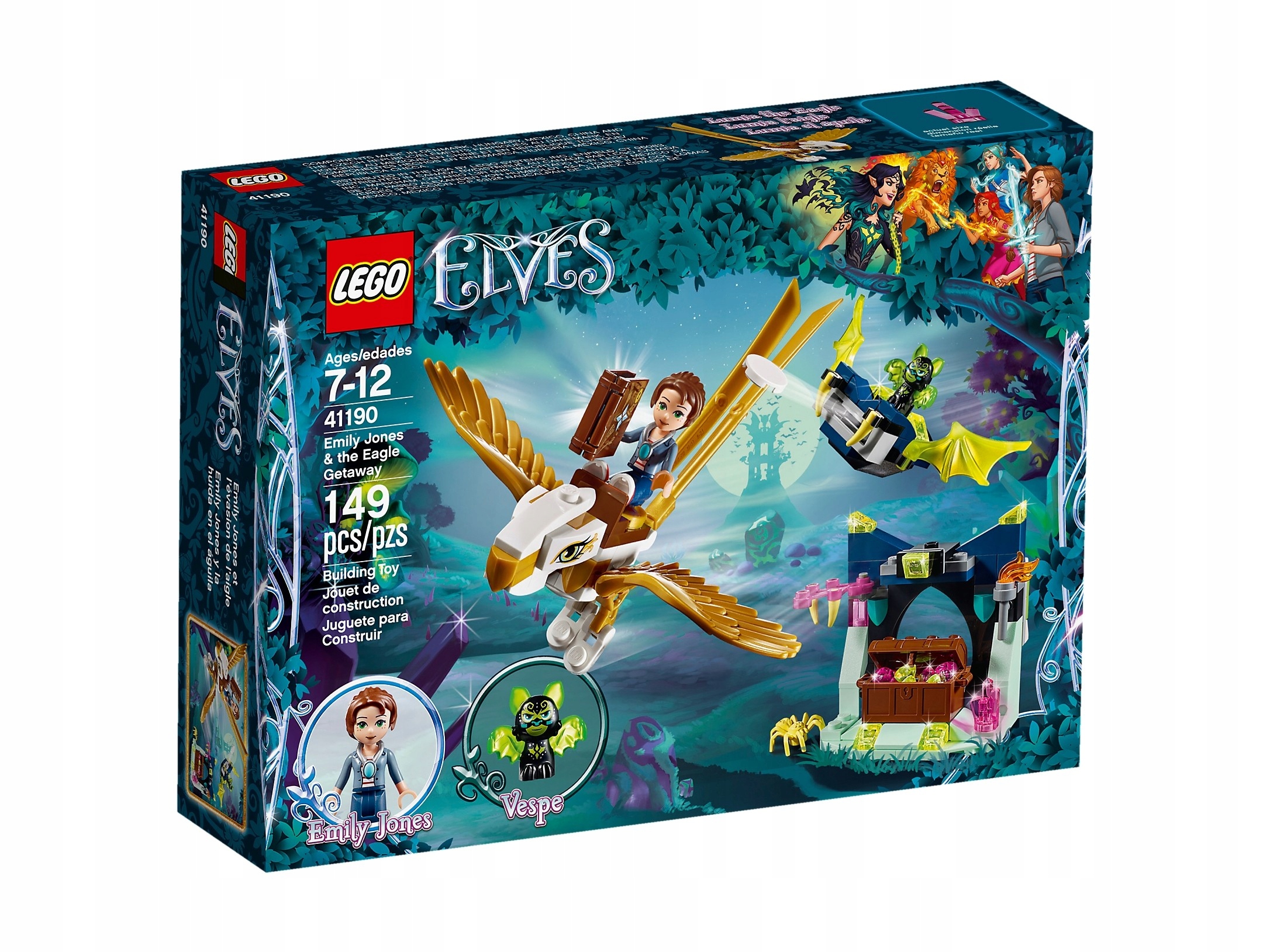 Lego Elves 41190 Emily Jones a útěk orla Nové
