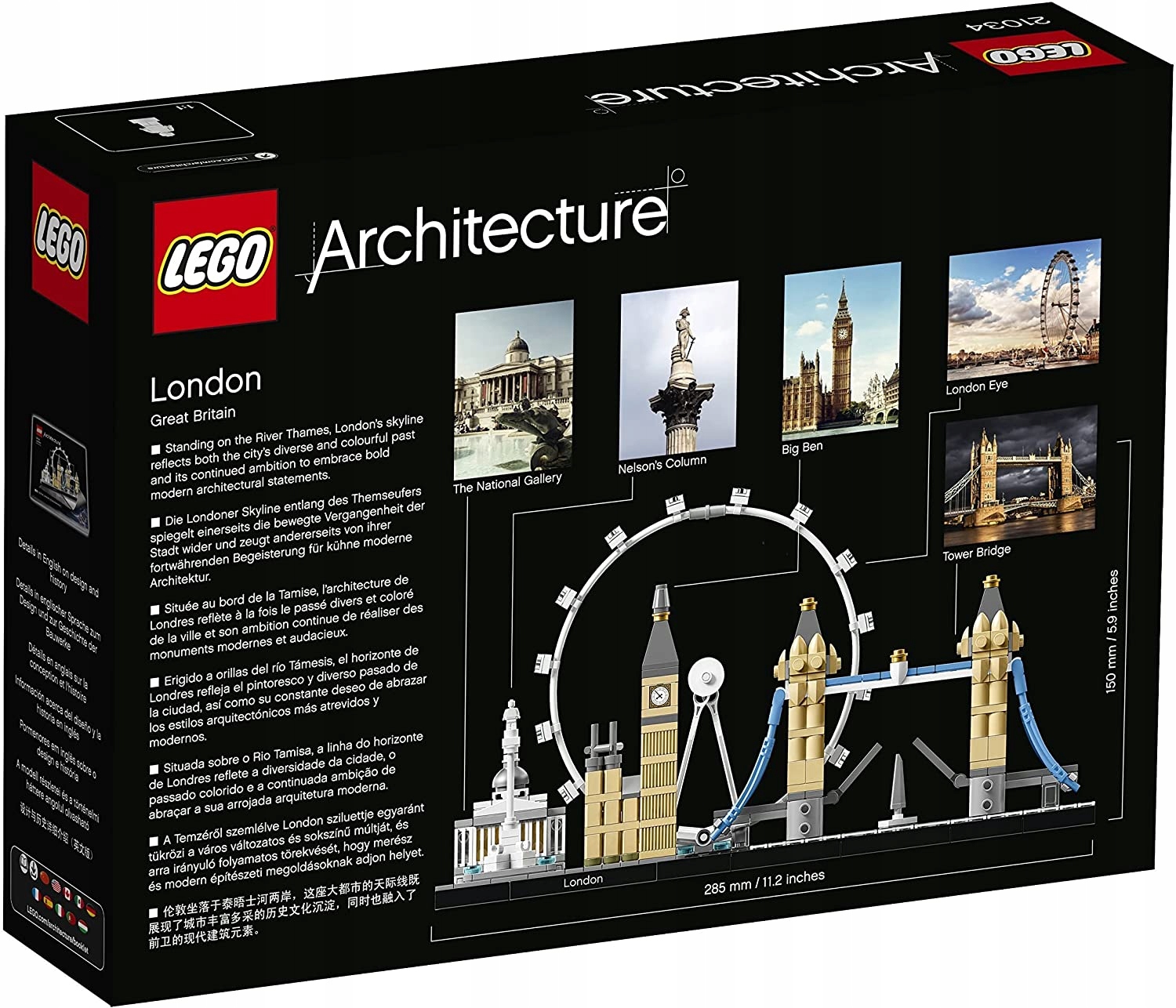 Klocki LEGO Architecture Londyn 21034 Marka LEGO