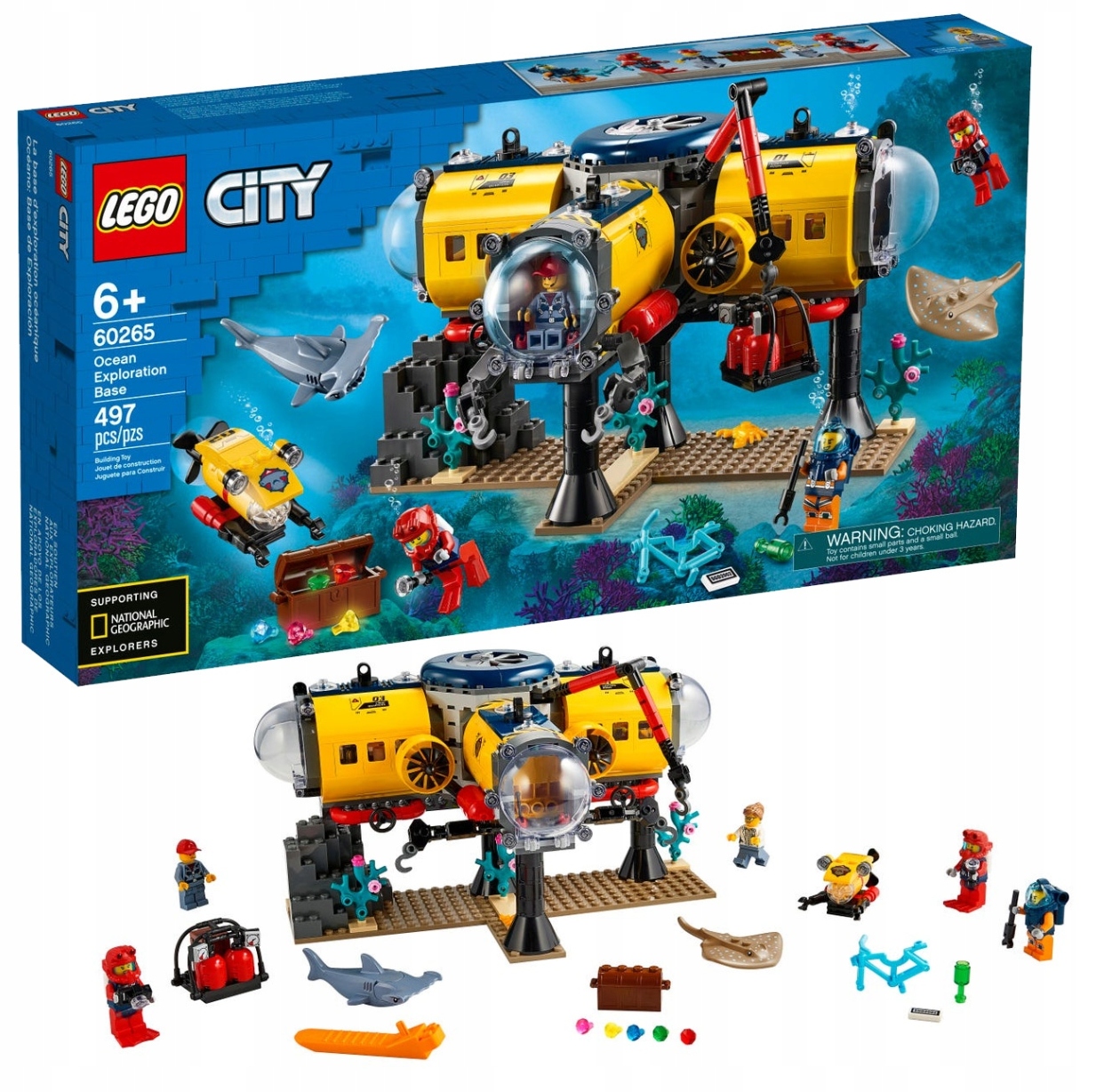 

Lego City 60265 Baza badaczy oceanu