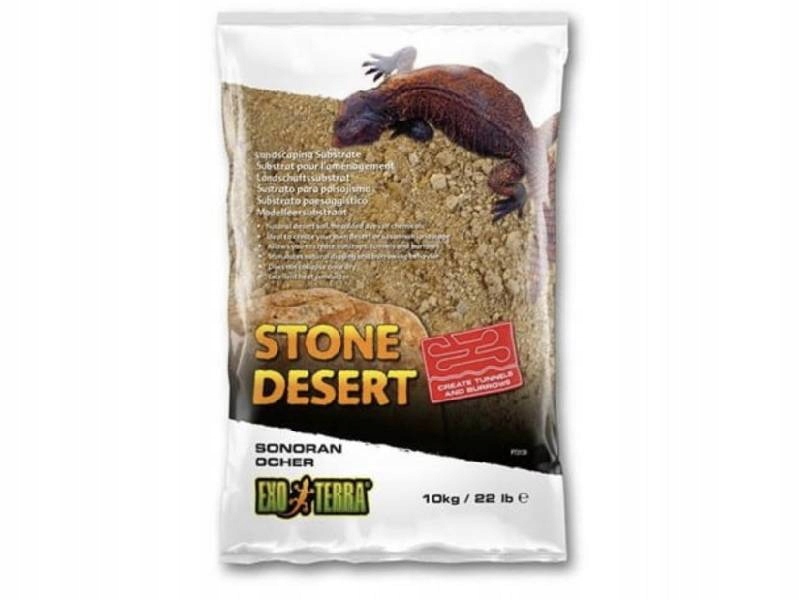 Levně Substrát Stone Desert 10 kg poušť okrová