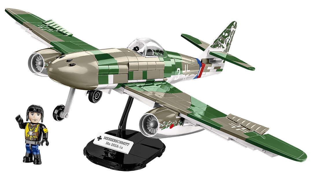 

Cobi 5721 Samolot Messerschmitt ME262 A1 Klocki