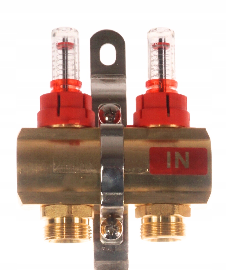 ROZDZIELACZ 7 OBWODOWY DO OGRZEWANIA PODŁOGOWEGO RTS-7 Maksymalna temperatura robocza 70°C