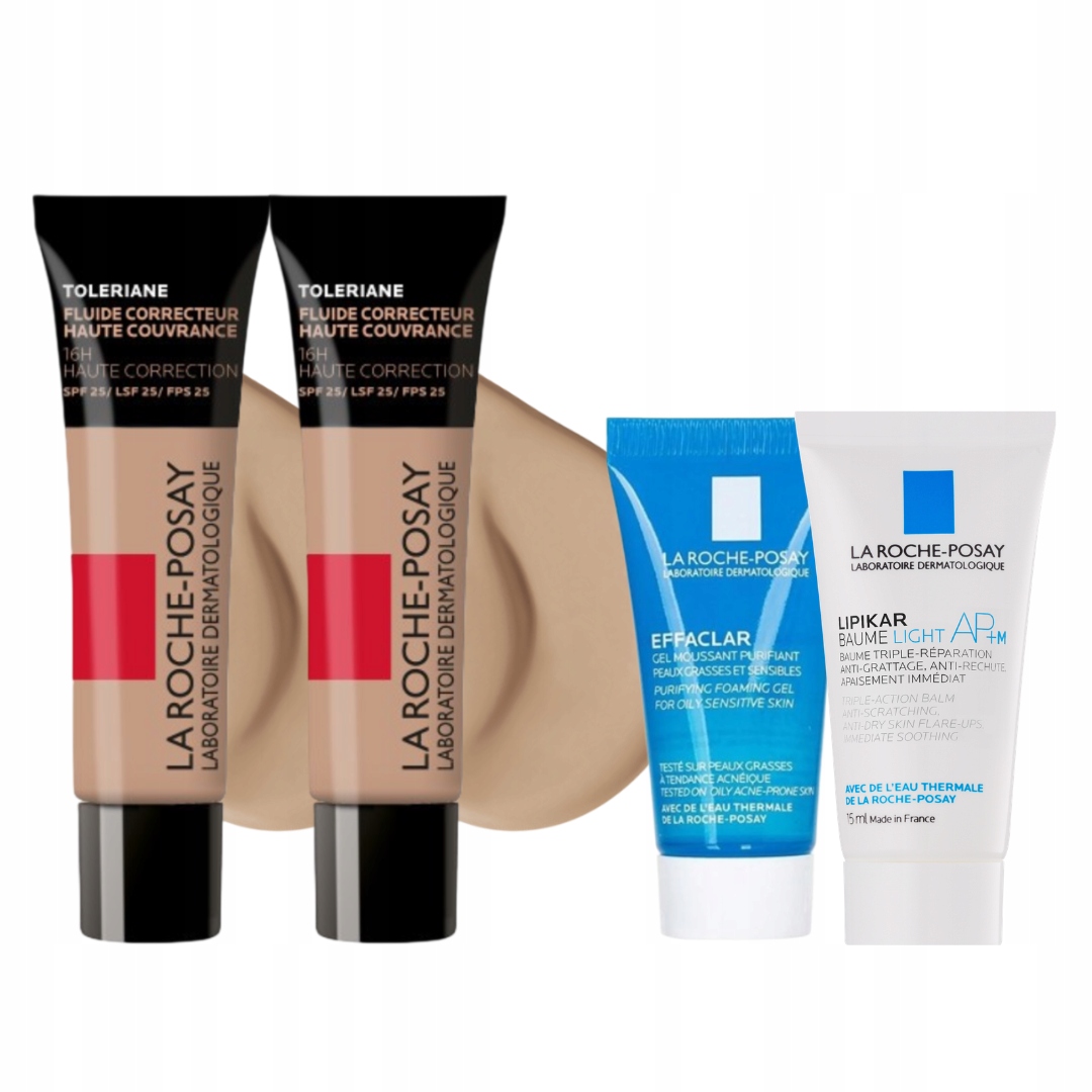 La Roche Posay Zestaw Podkład intensywnie kryjący odcień 13 SPF25 30ml-2PAK