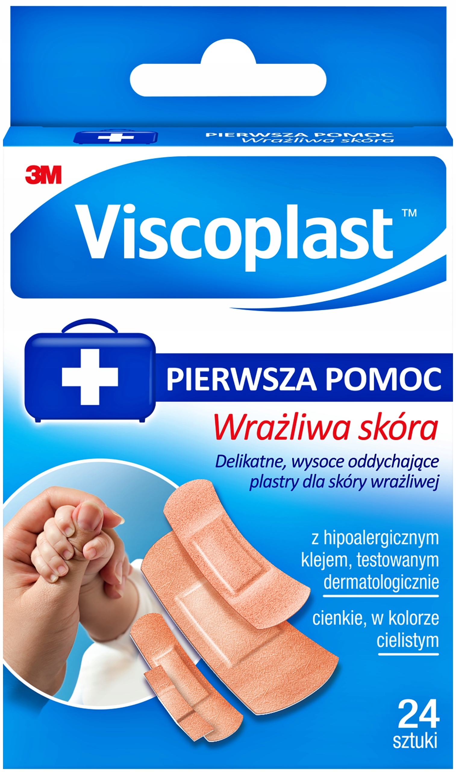 

Viscoplast Plastry Wrażliwa Skóra Zestaw 24 szt