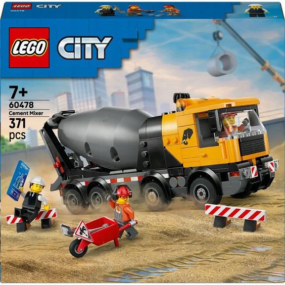 Lego City Domíchávač Betonu 60478