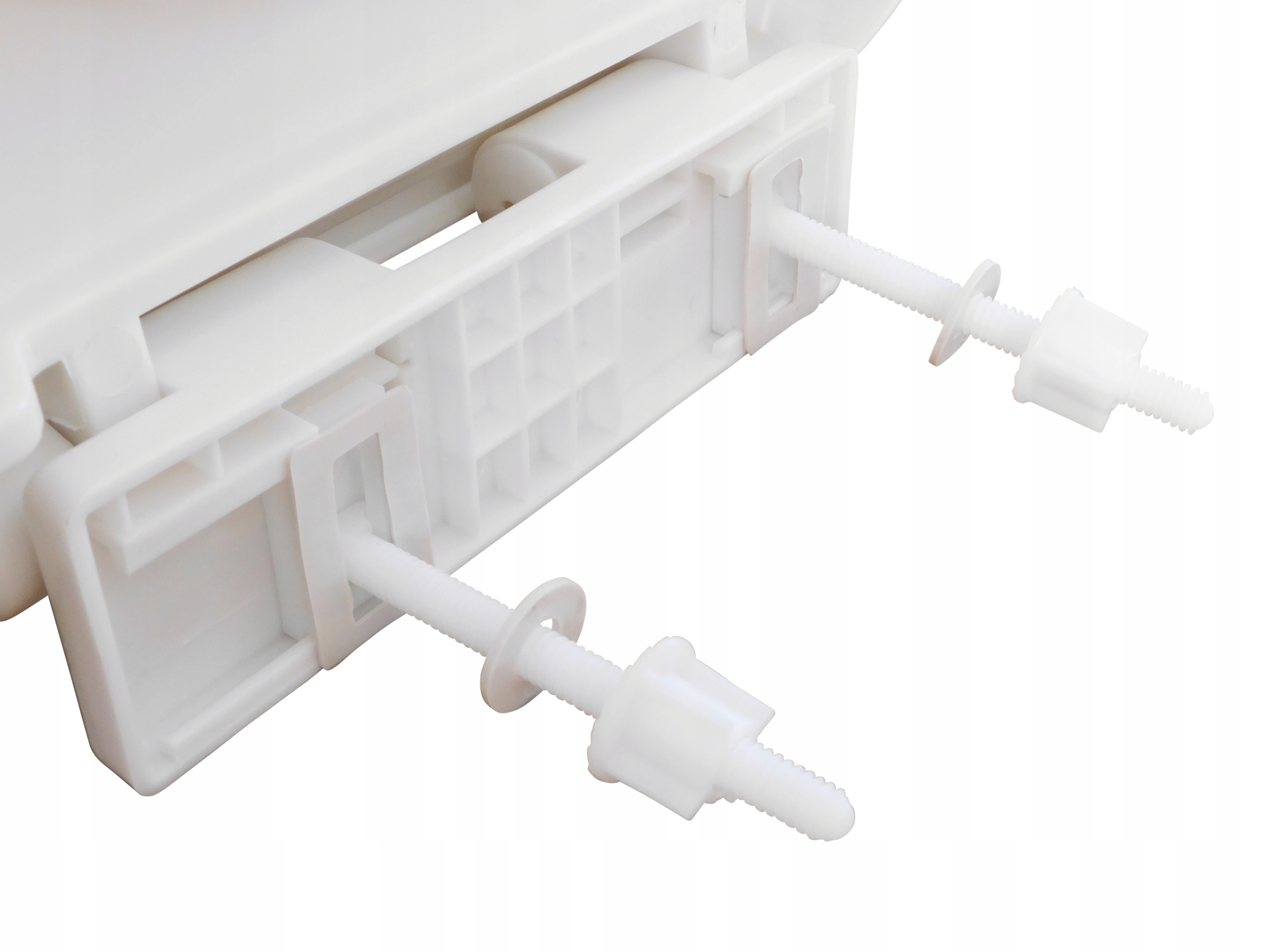 DESKA SEDESOWA KLOZETOWA POKRYWA WC WOLNOOPADAJĄCA TOALETOWA ESTIVA Długość 44 cm