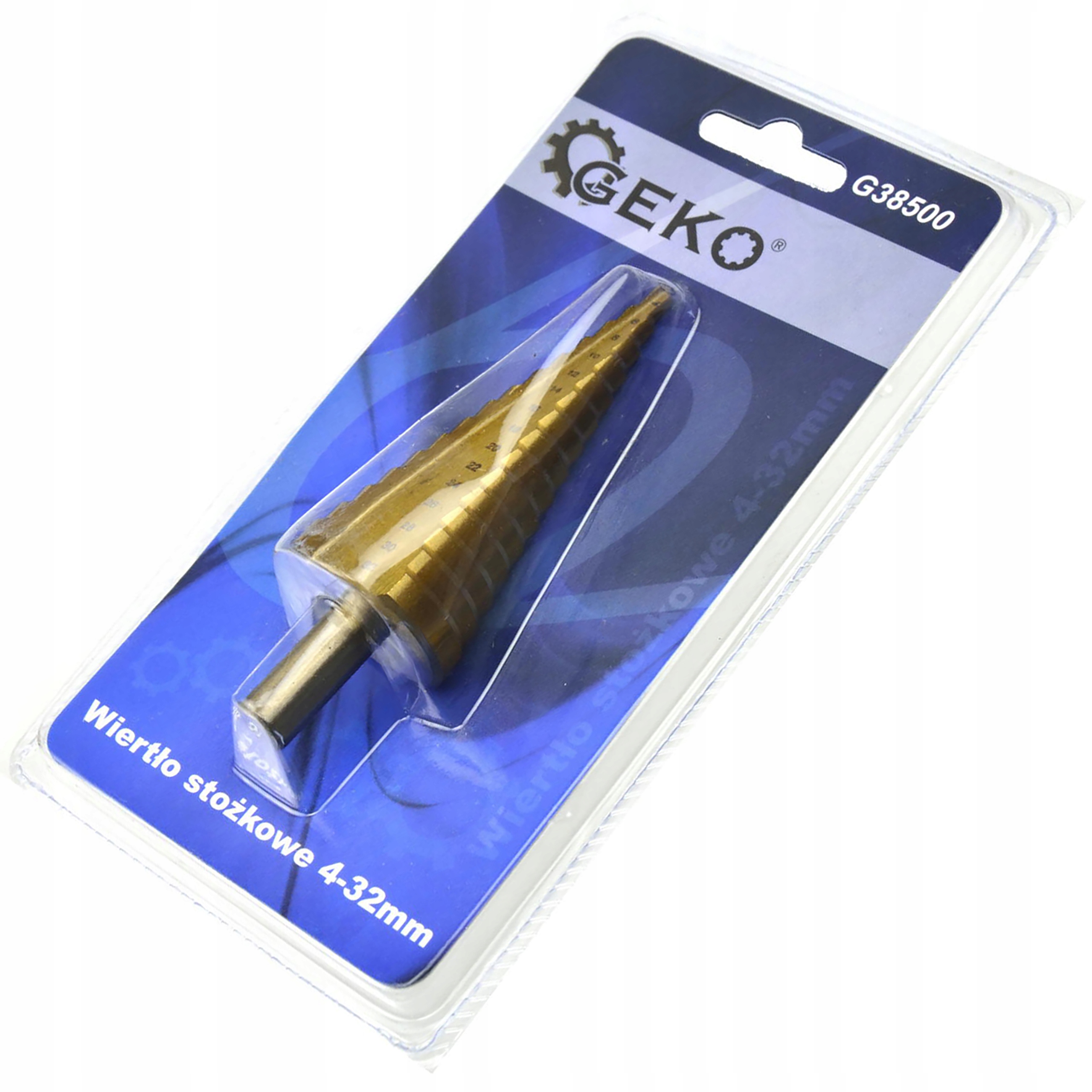 WIERTŁO STOŻKOWE STOPNIOWE DO METALU DREWNA PLASTIKU BLACH 4-32 MM WIERTŁA EAN (GTIN) 5901477114038