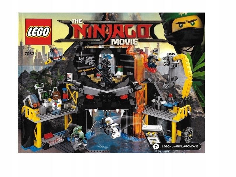 LEGO INSTRUKCJA Kryjówka Garmadona 70631