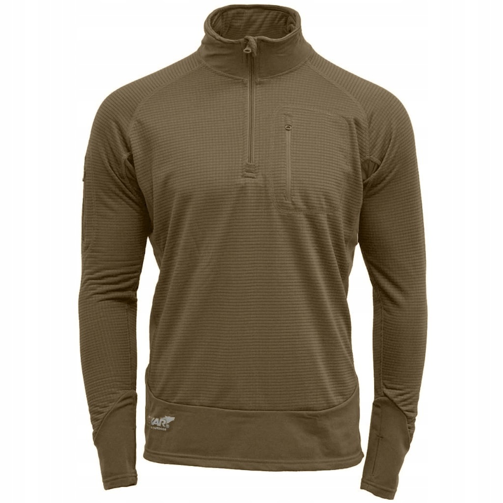 Mikina Texar Taktická Prodyšná Fleece Coyote S