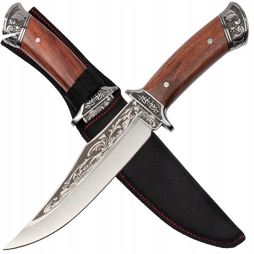 

Nóż Finka Myśliwski Wojskowy Survival Kabura 31CM