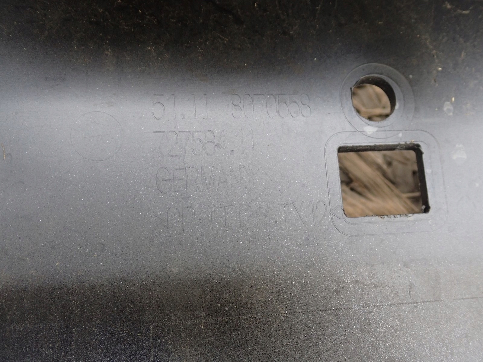 bumper front front BMW 8 VIII G14 G15 M PAKIET 2018- 51118070558