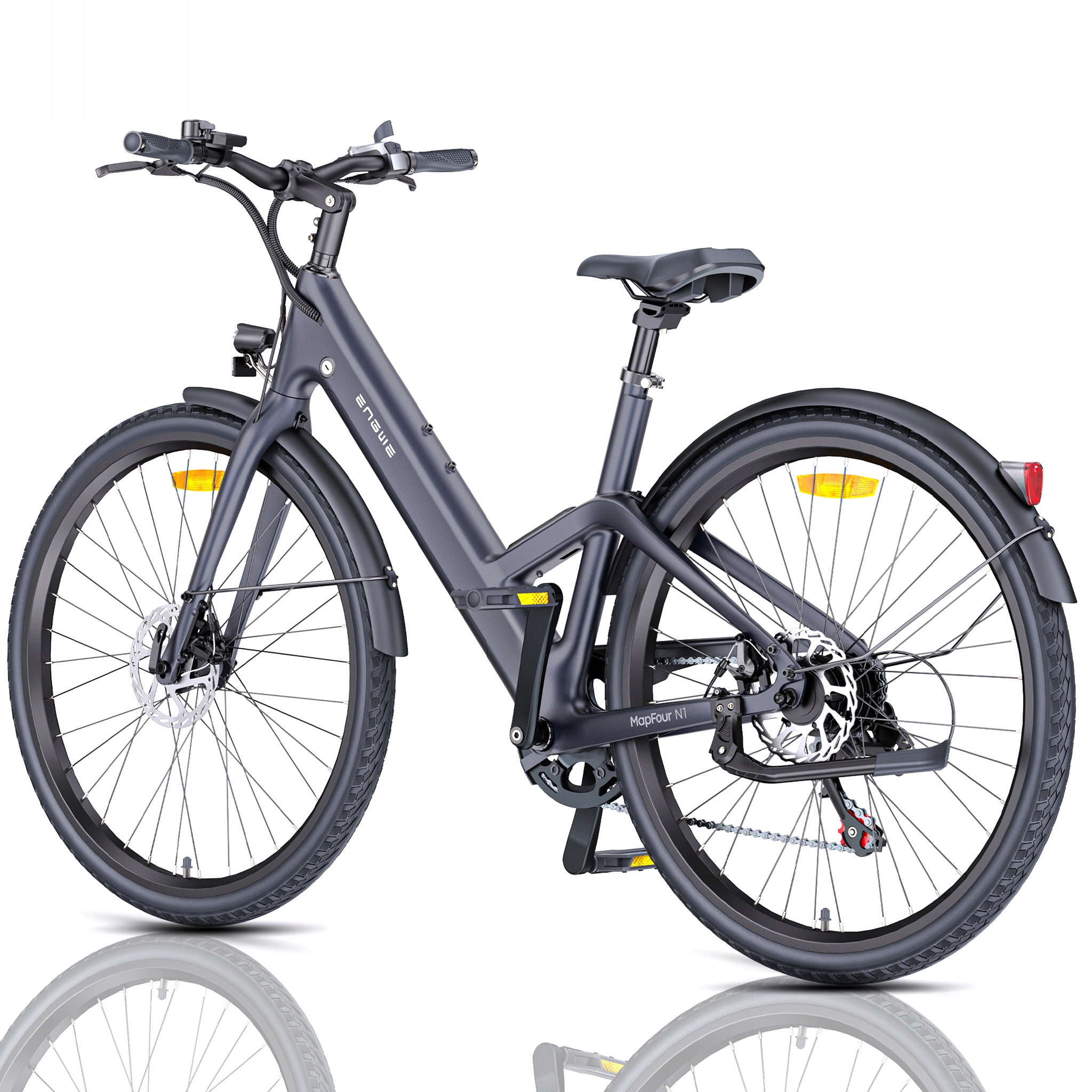 27,5" Karbonové elektrokolo Engwe N1 Air St 36V 10Ah 250W 25 km/h s dojezdem 100 km