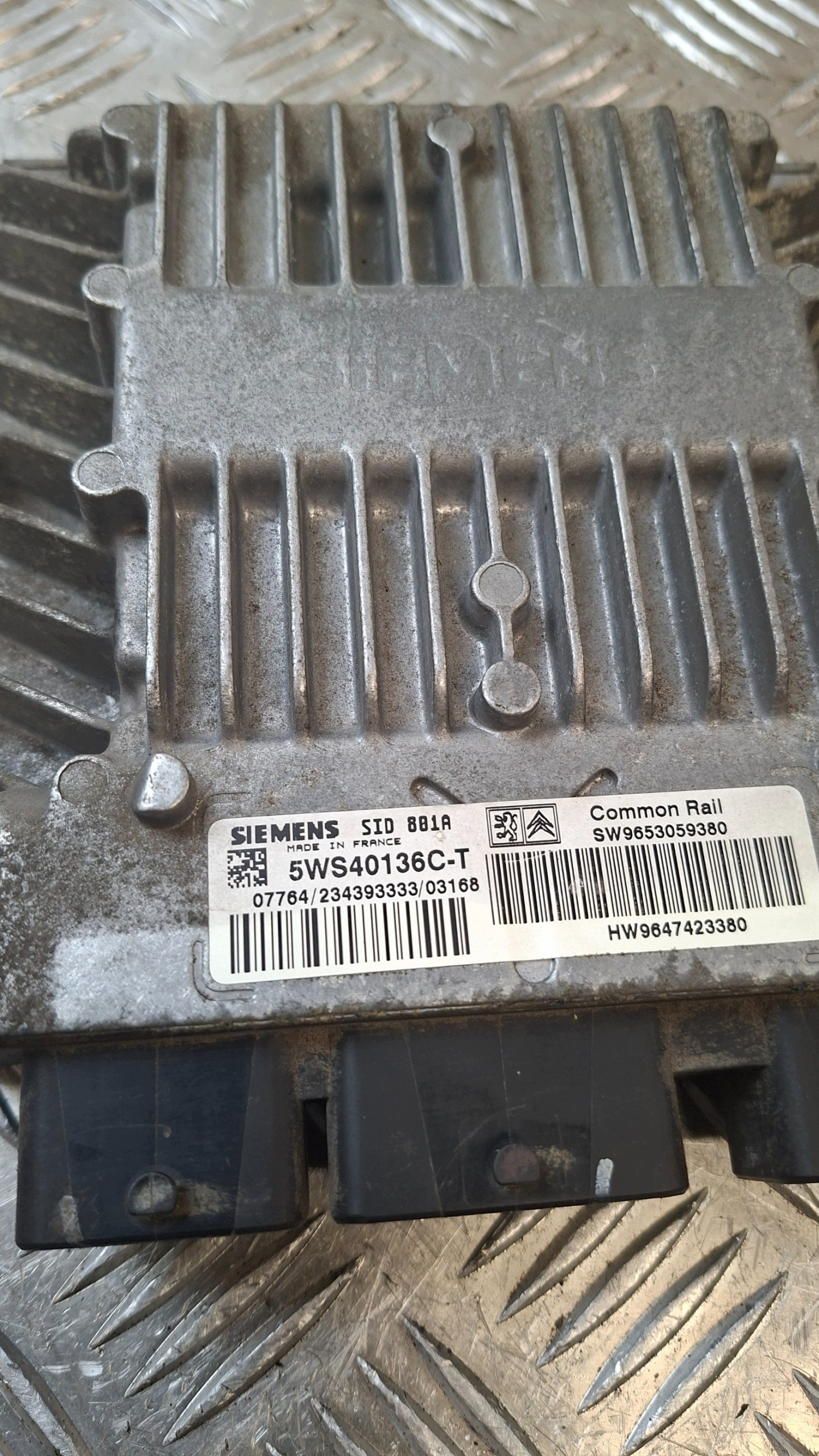 vezerlő egység motor CITROEN BERLINGO 2.0HDI