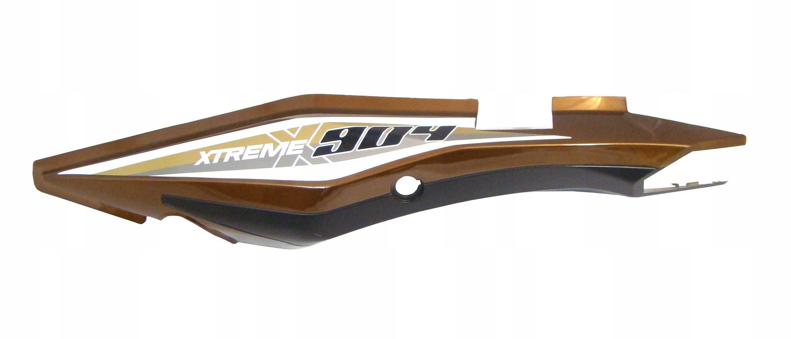 T25180 - JUNAK 904 ЗАДНЯЯ КРЫШКА ЛЕВАЯ ПОД СЕДЛОМ КОРИЧНЕВАЯ