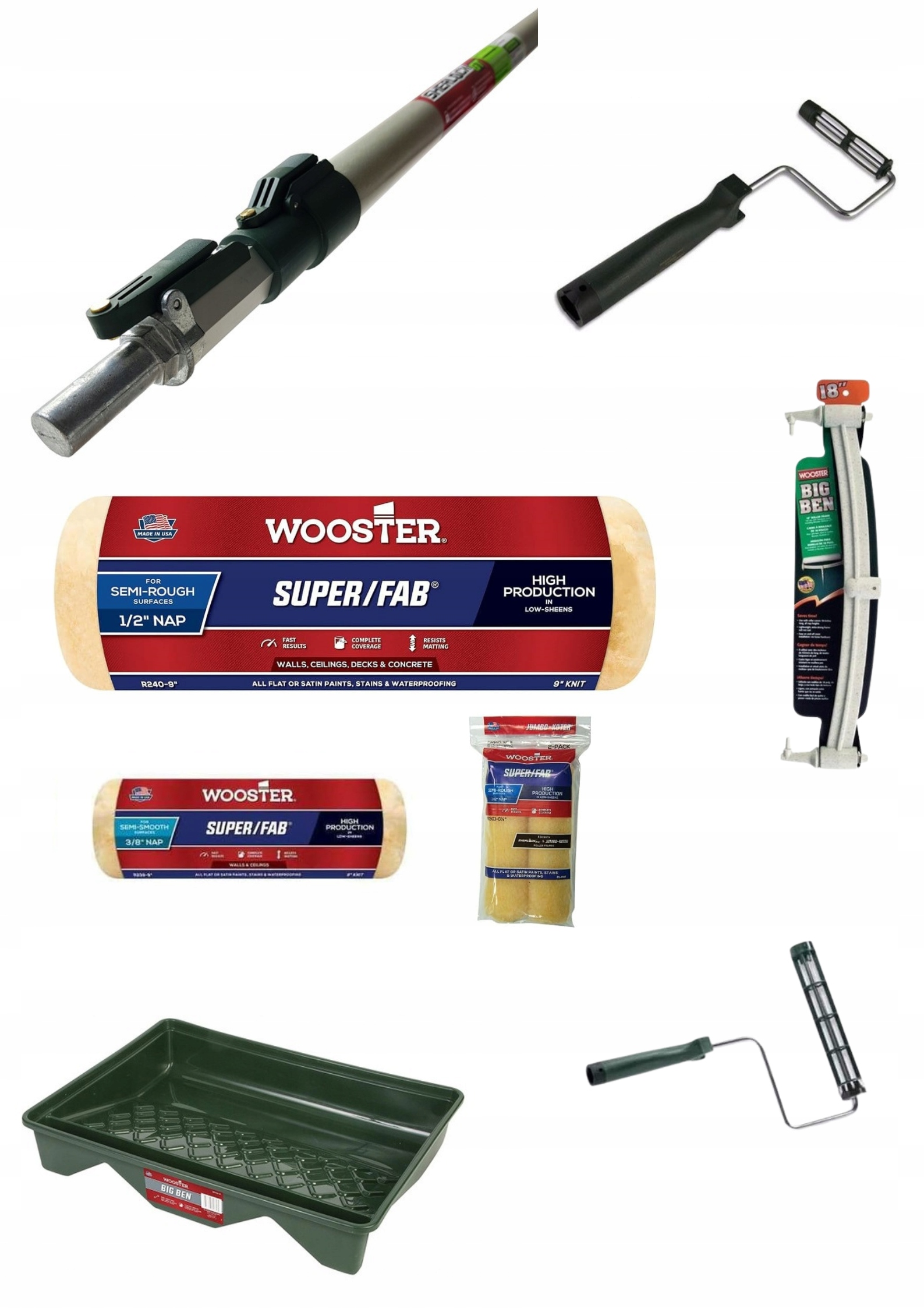 Wooster Zestaw malarski SUPER XL