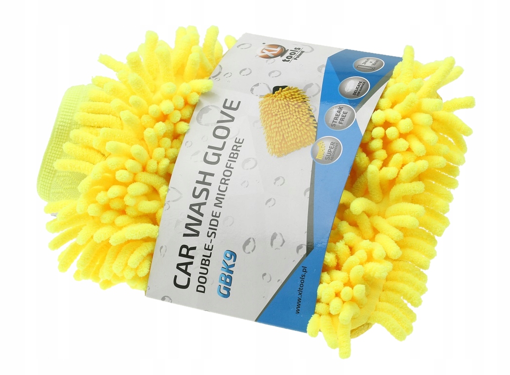 GĄBKA SAMOCHODOWA Z MIKROFIBRY MIKROFIBRA RĘKAWICA