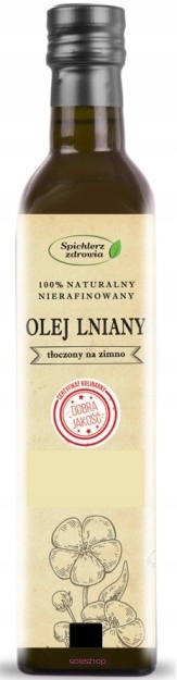 

Prozdrowotny Olej Lniany 1000ml Od Producenta