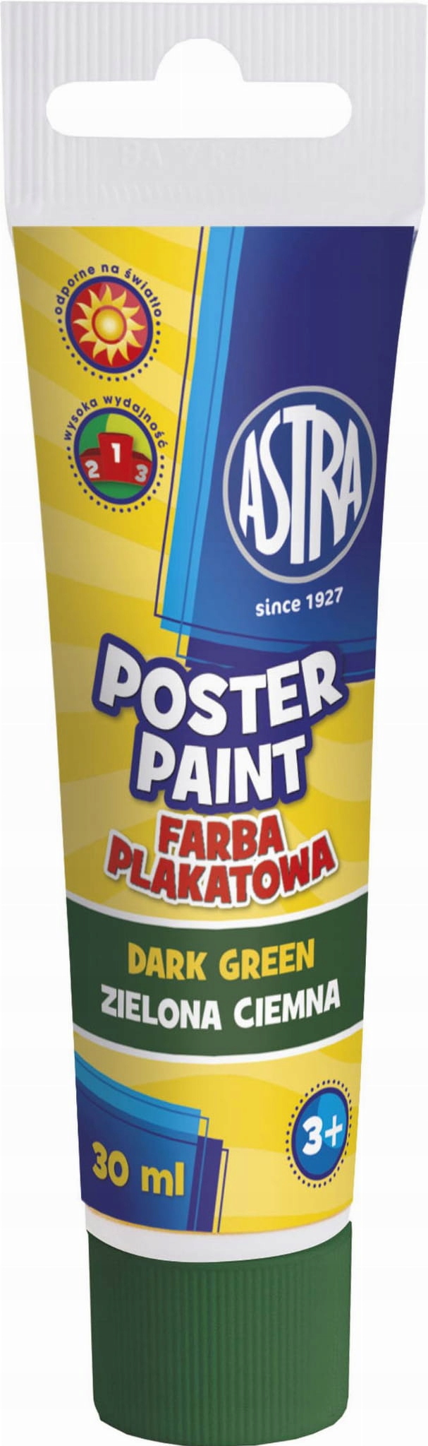 

Farba plakatowa Astra 30 ml ciemna zieleń