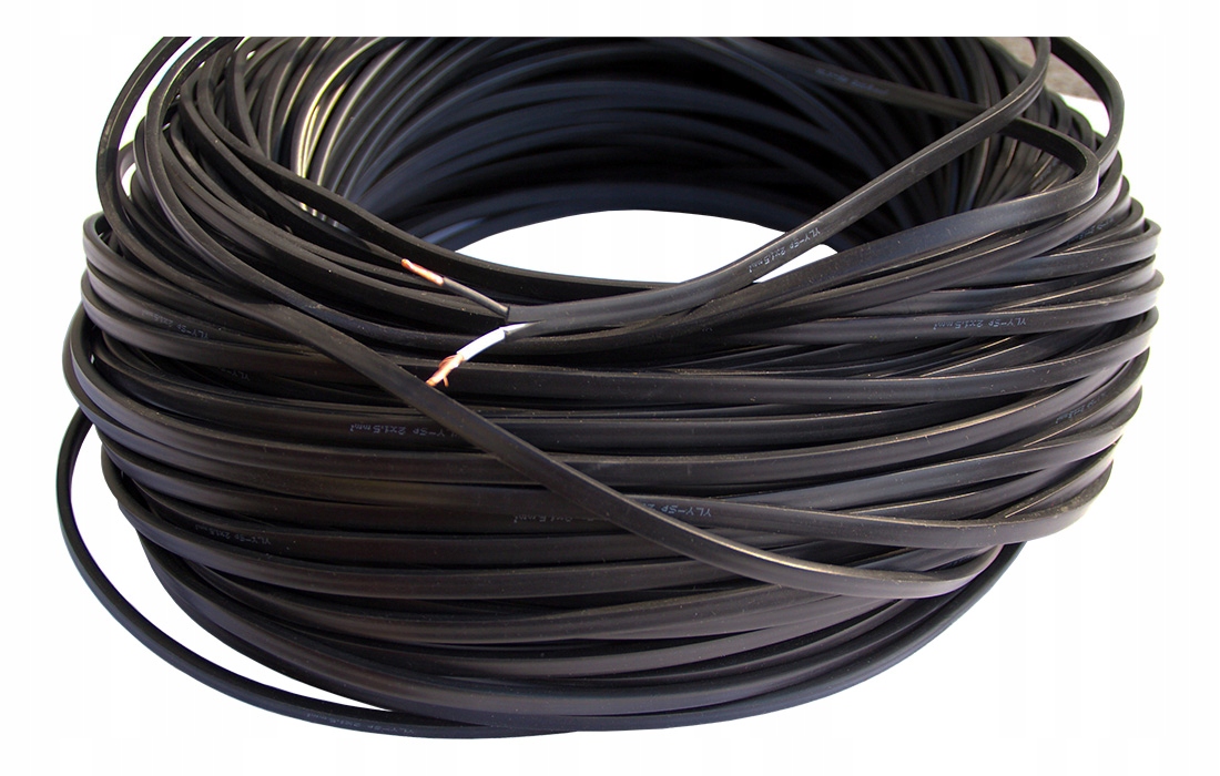 

Przewód elektryczny 2 żyłowy 2X1mm linka 10M