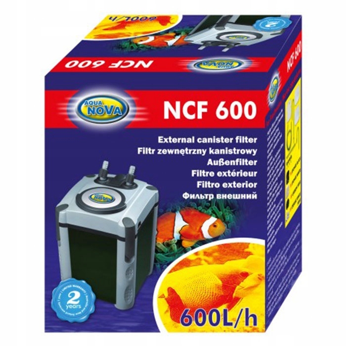 Vnější filtr Aqua Nova Ncf 600