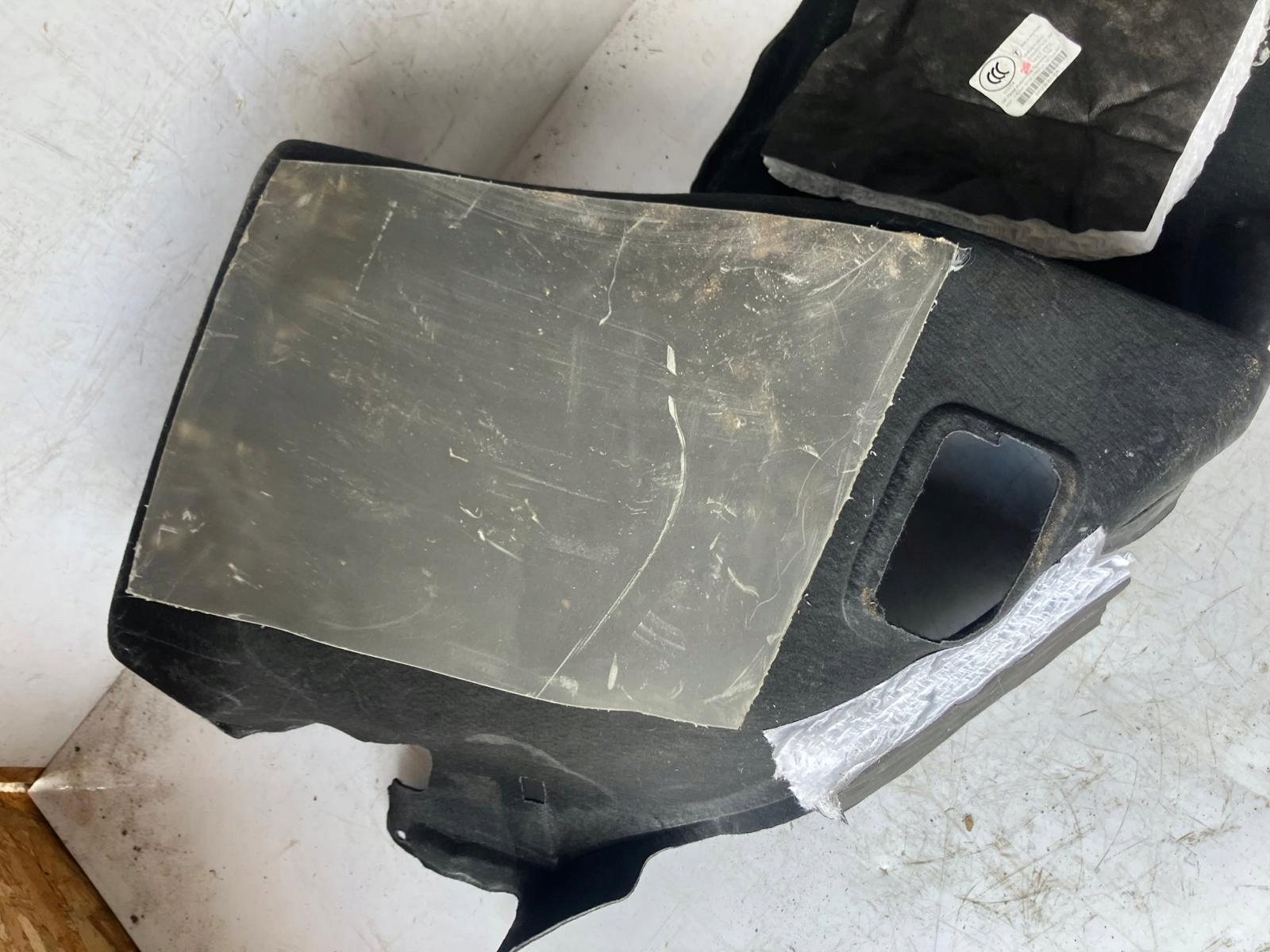 boot upholstery left TESLA MODEL S