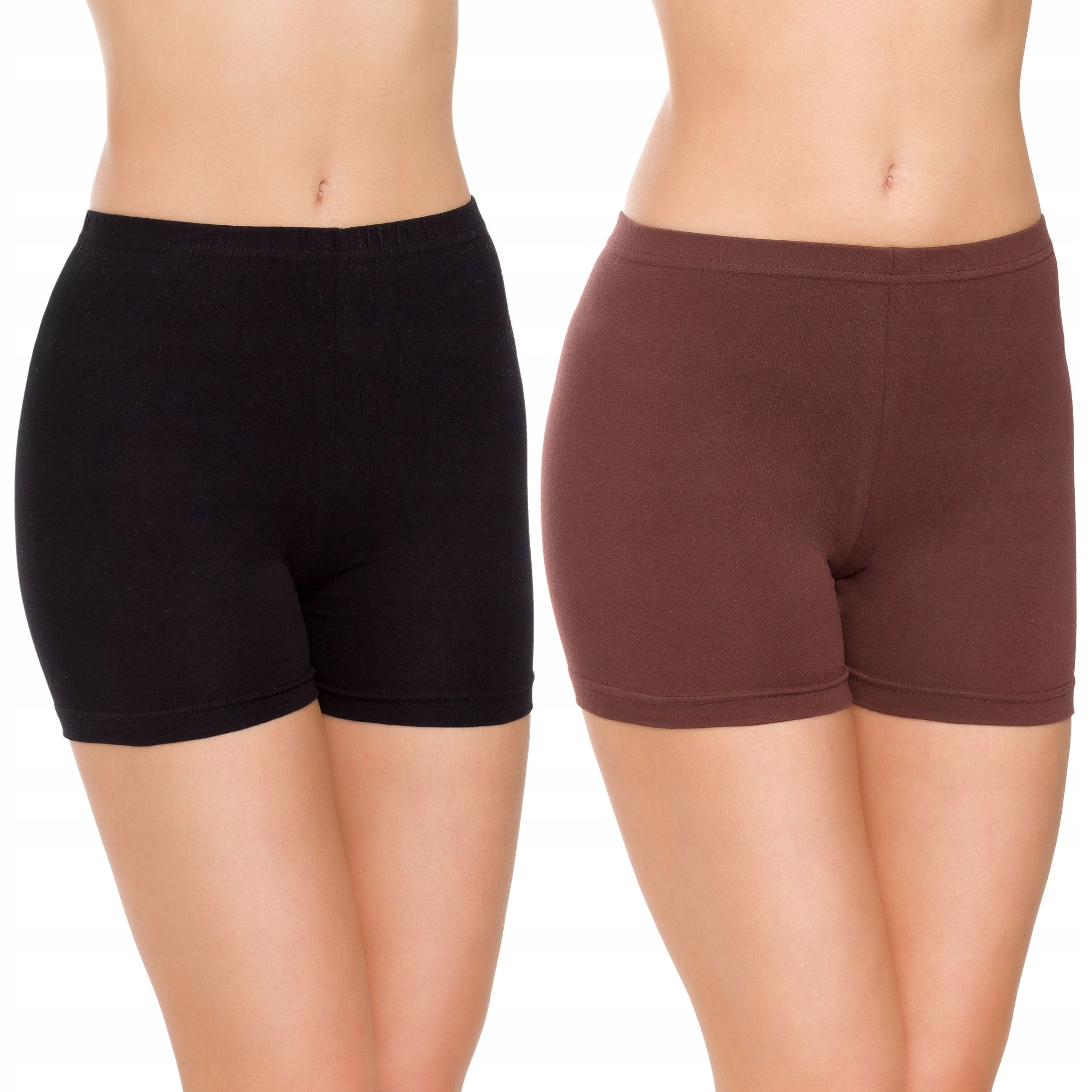 

Dwupak Damskich Bawełnianych Szortów Legginsy 3XL