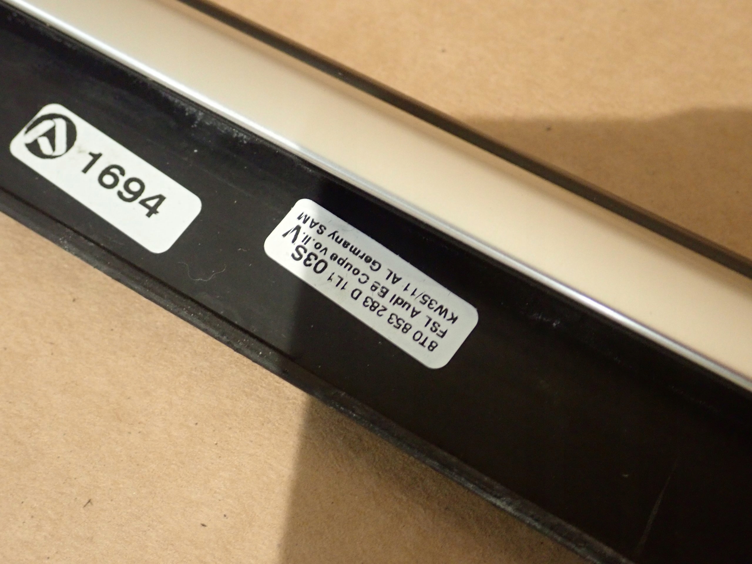 AUDI RS5 A5 moulding dust left MATOWA
