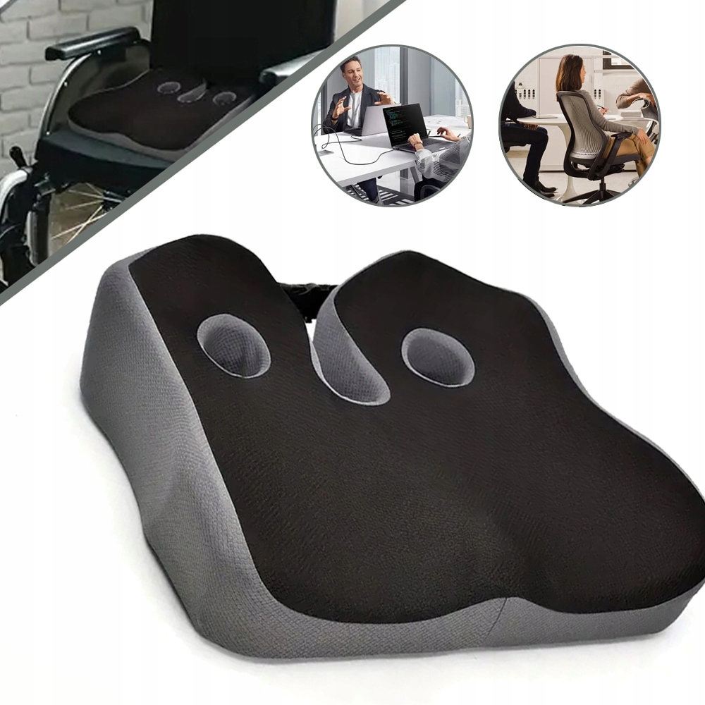 Ortopedyczna Poduszka Na Siedzenie, Pad Na Kość Ogonową, Antypoślizgowa