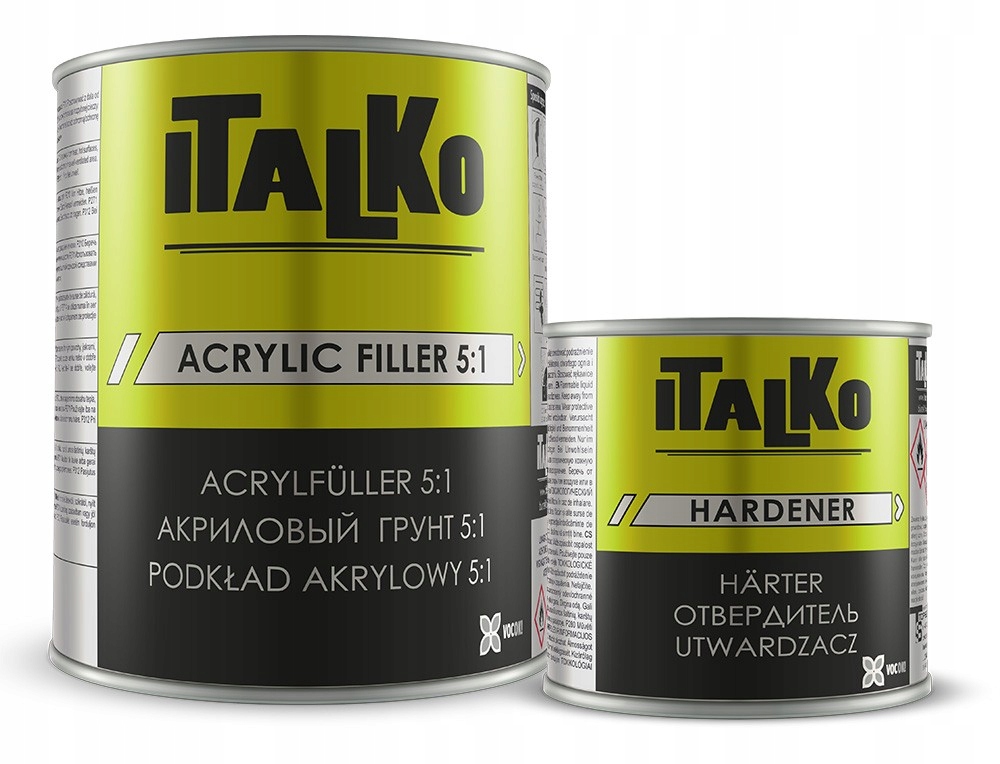 

Podkład Akrylowy Czarny Italko 1L Kpl.