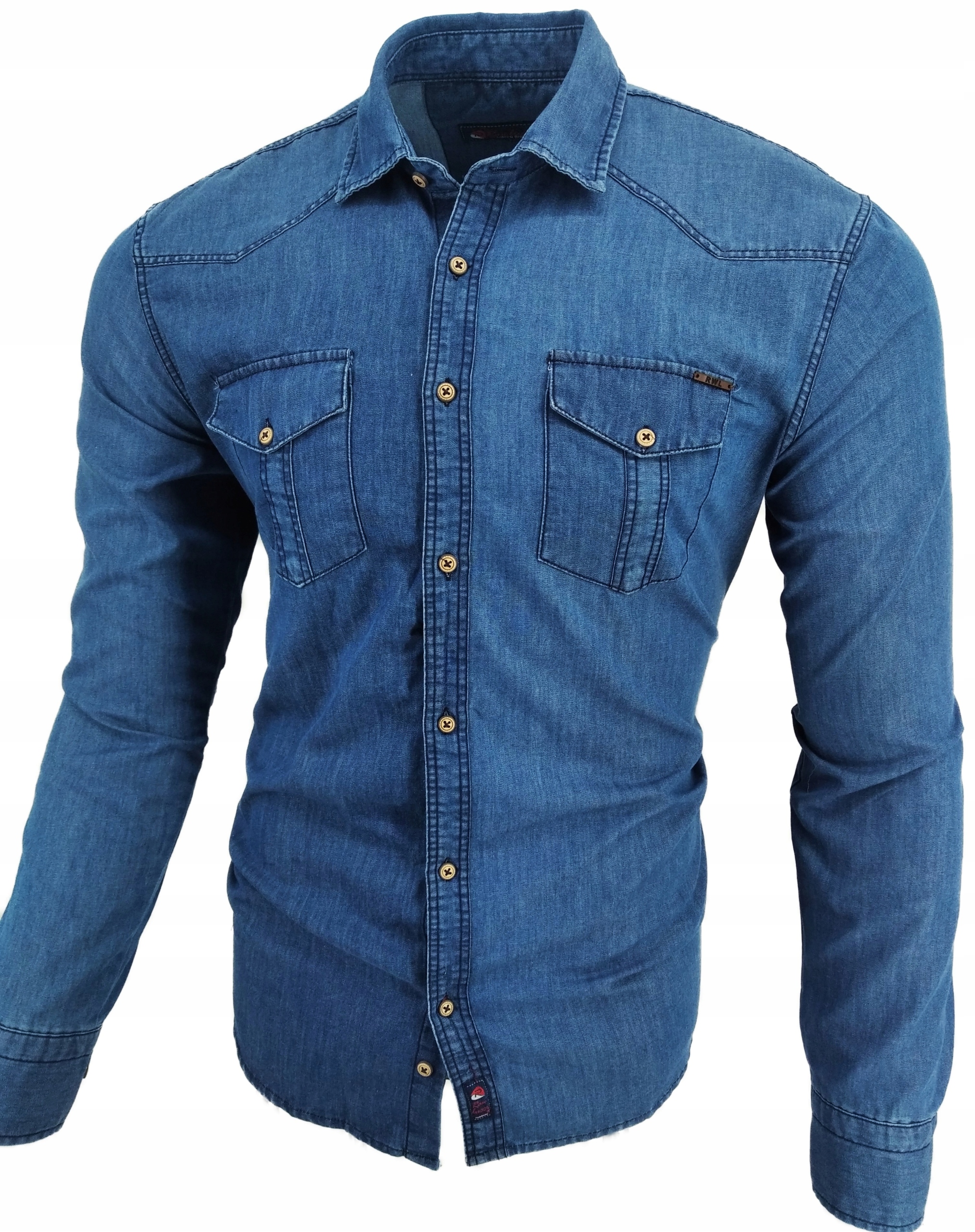 KOSZULA JEANSOWA MĘSKA INDIGO JEANS 2026 M