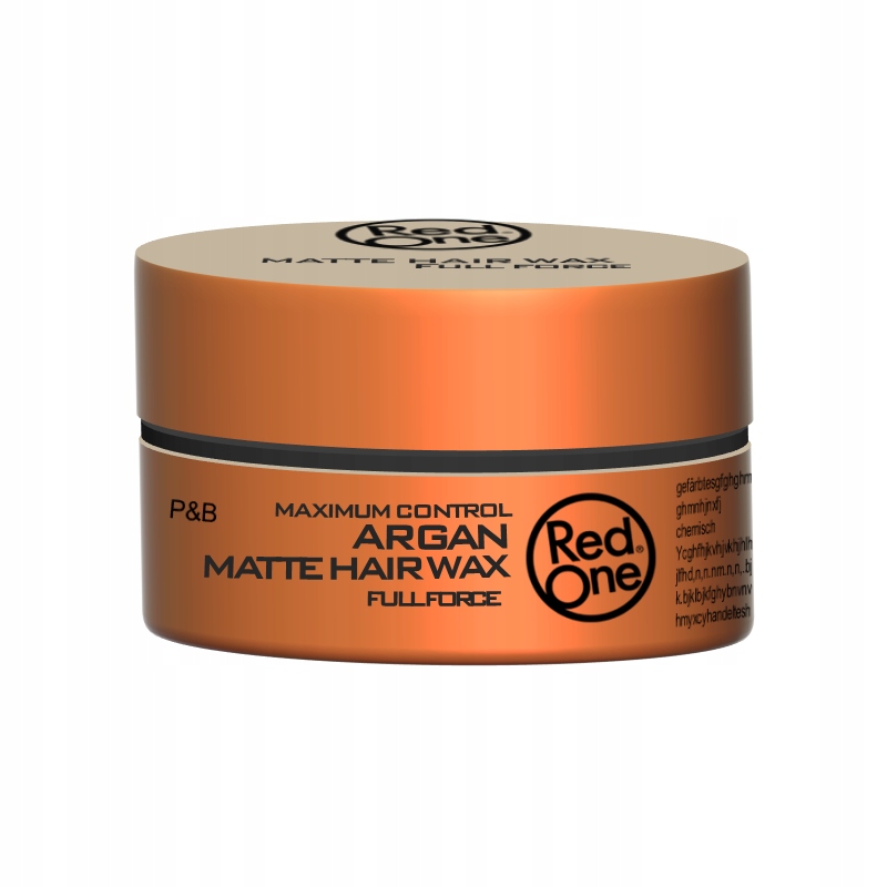 RedOne ARGAN MATTE HAIR PASTA POMADA WOSK MATUJĄCY DO WŁOSÓW ARGAN 150ML