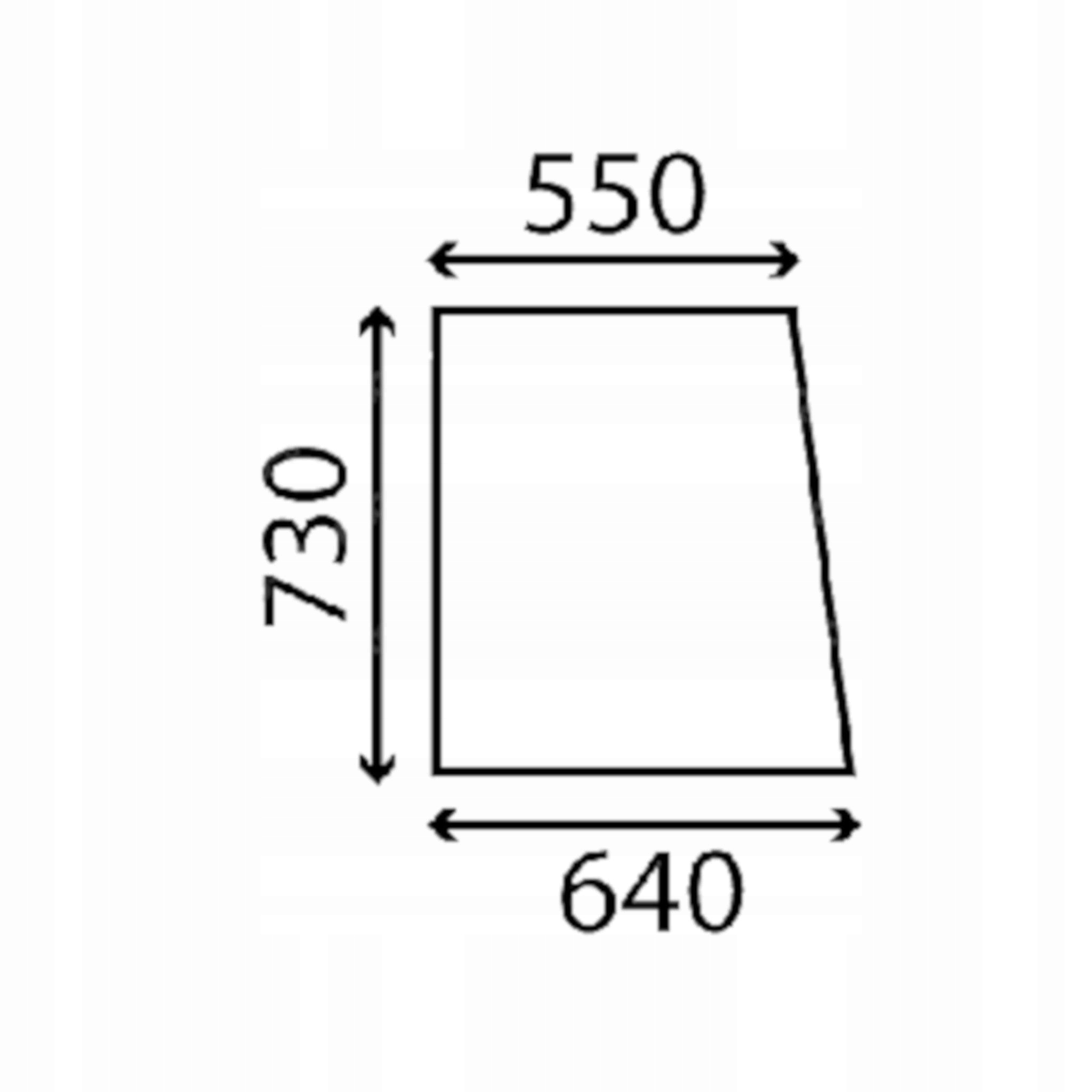 Landini sklo, Massey Ferguson boční 1427138M2