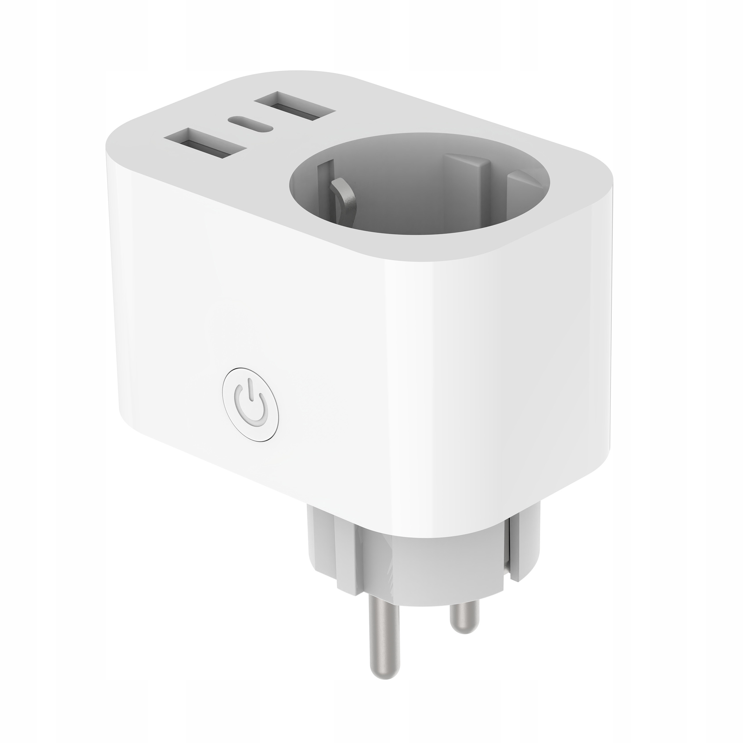 Gniazdko WiFi inteligentne Tuya ładowarka USB Zasilanie sieciowe