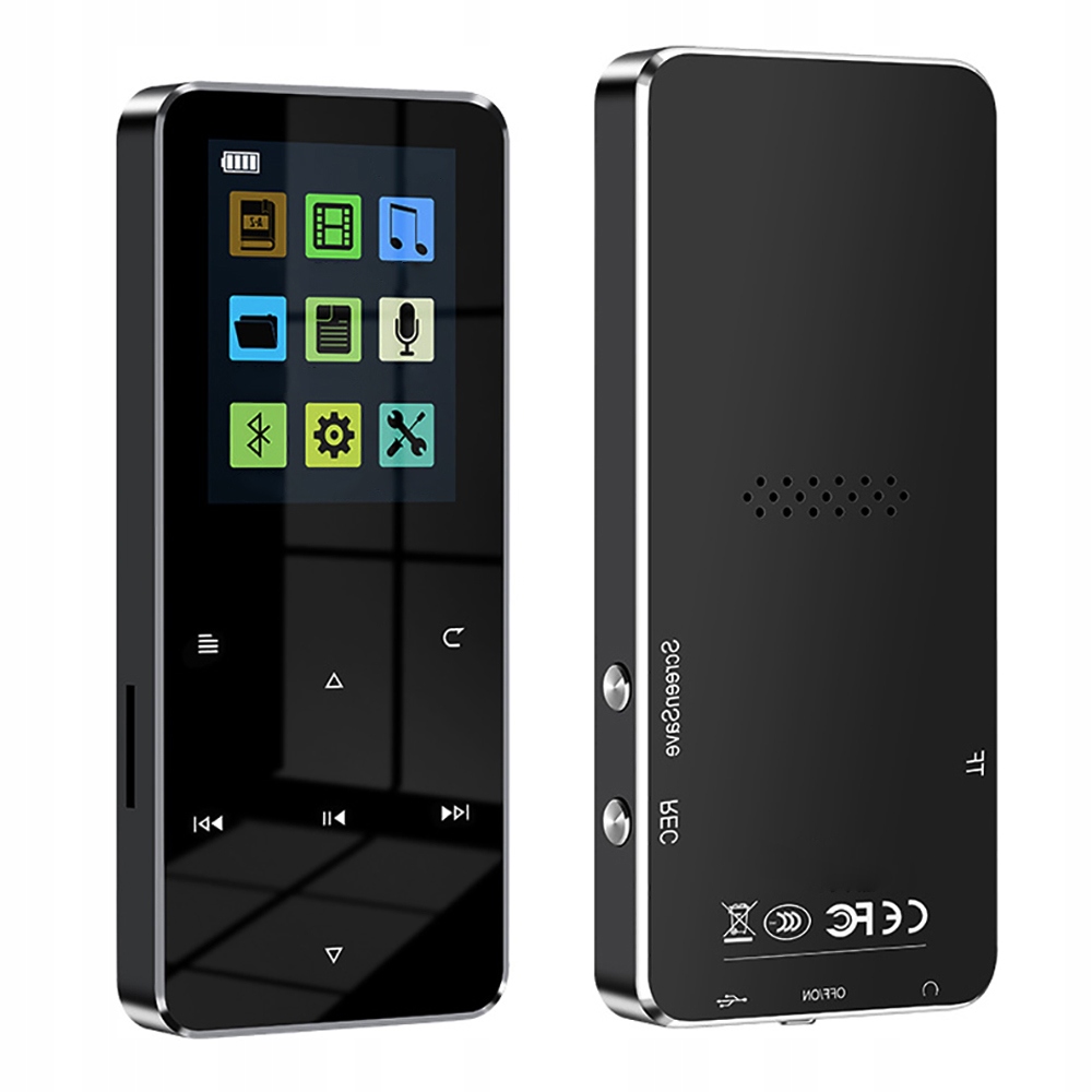 Odtwarzacz MP4 MP3 16 Gb Bluetooth 5.0 Radio HiFi