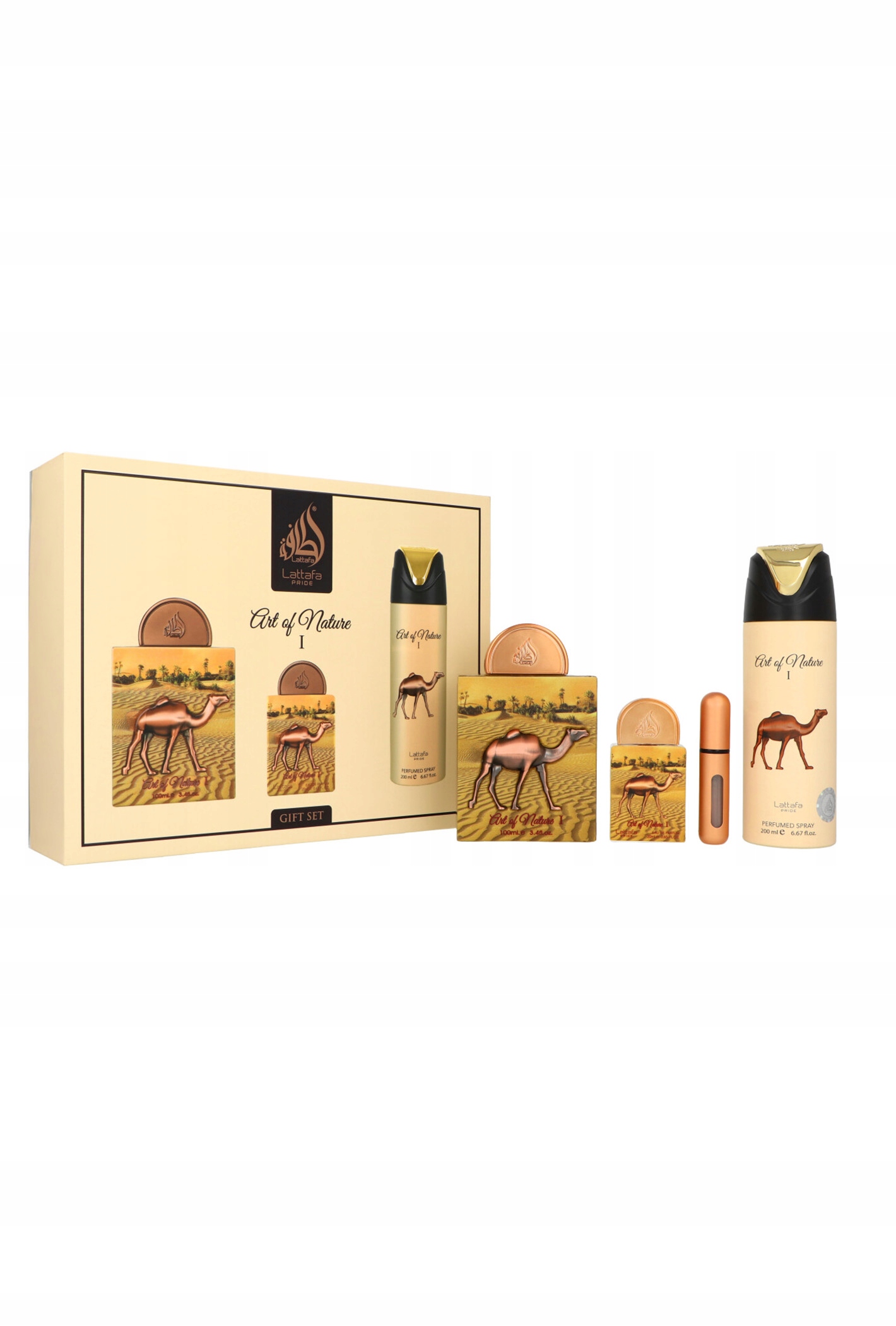 Sada Lattafa Art Of Nature I Edp 100ml Edp 20ml Deodorant 200 Ml