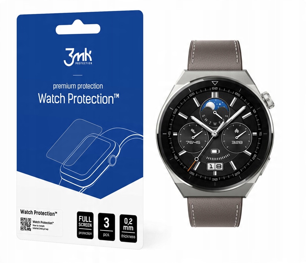 

FlexibleGlass 3MK do Huawei Watch Gt 3 Pro 46mm