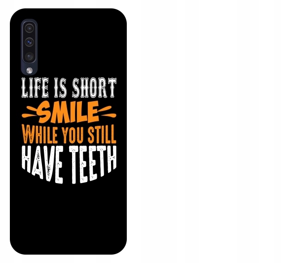 

Etui pokrowiec Samsung Galaxy A50 Life is short