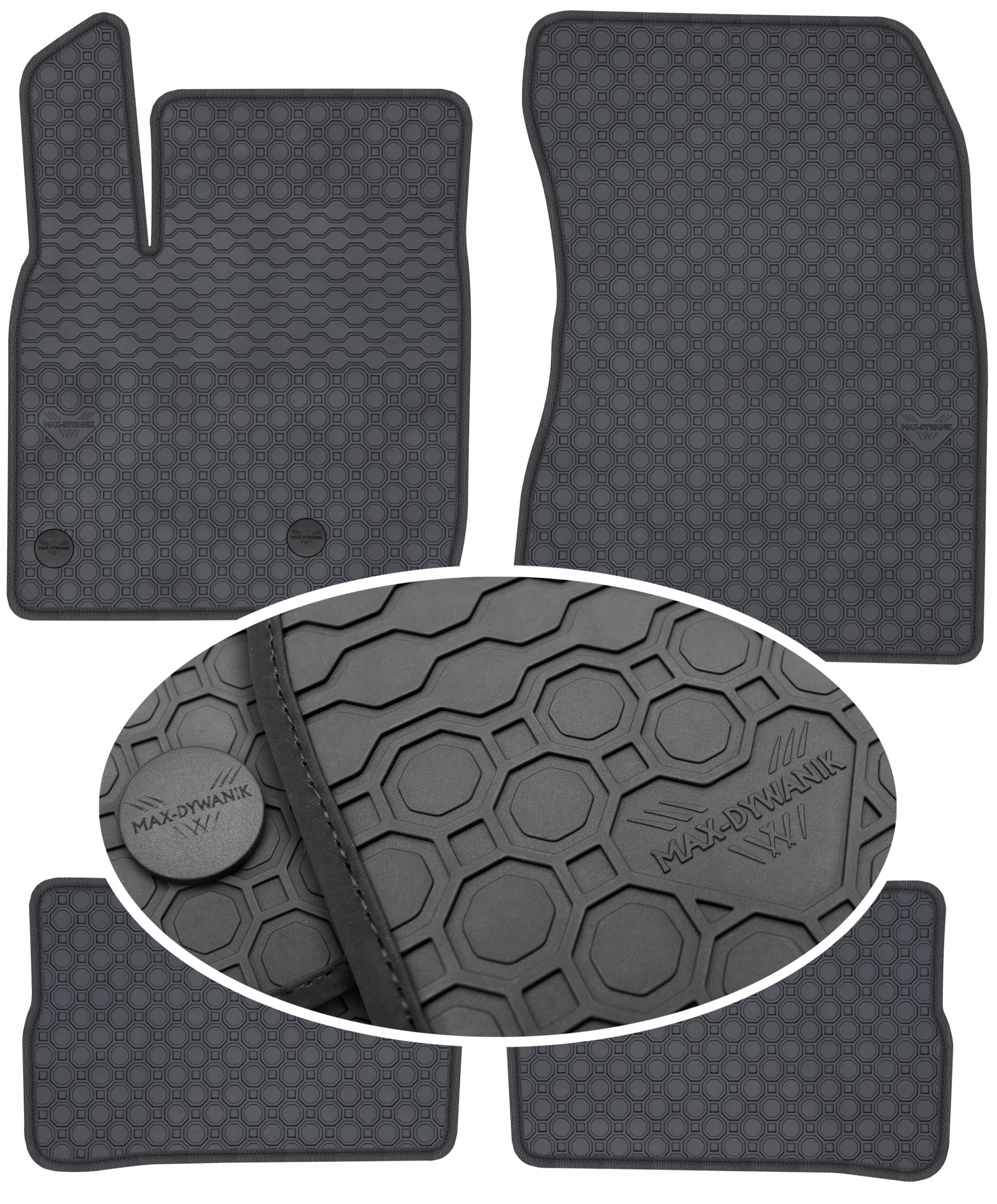 Nissan Qashqai III 2020 Gumový koberec PrimeLiner čierny