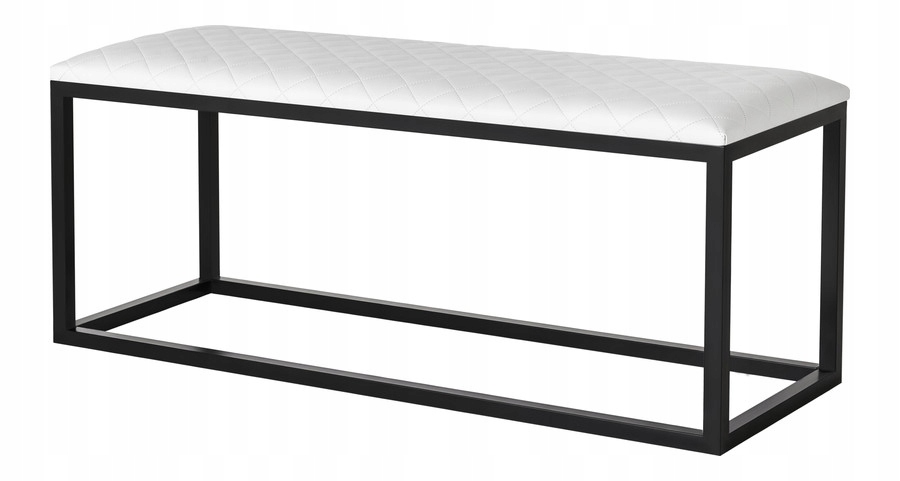 

Metalowa Pufa ławka Siedzisko 107cm Kolory Obicia
