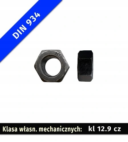 

Nakrętka 6-kt M16-12 Din 934 1 szt