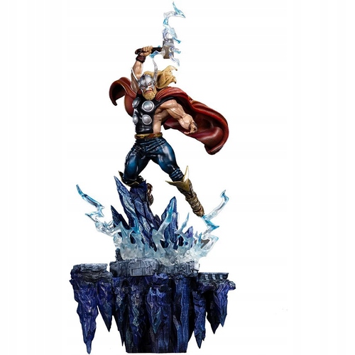Iron Studios socha Thor Deluxe Infinity Gauntlet Diorama