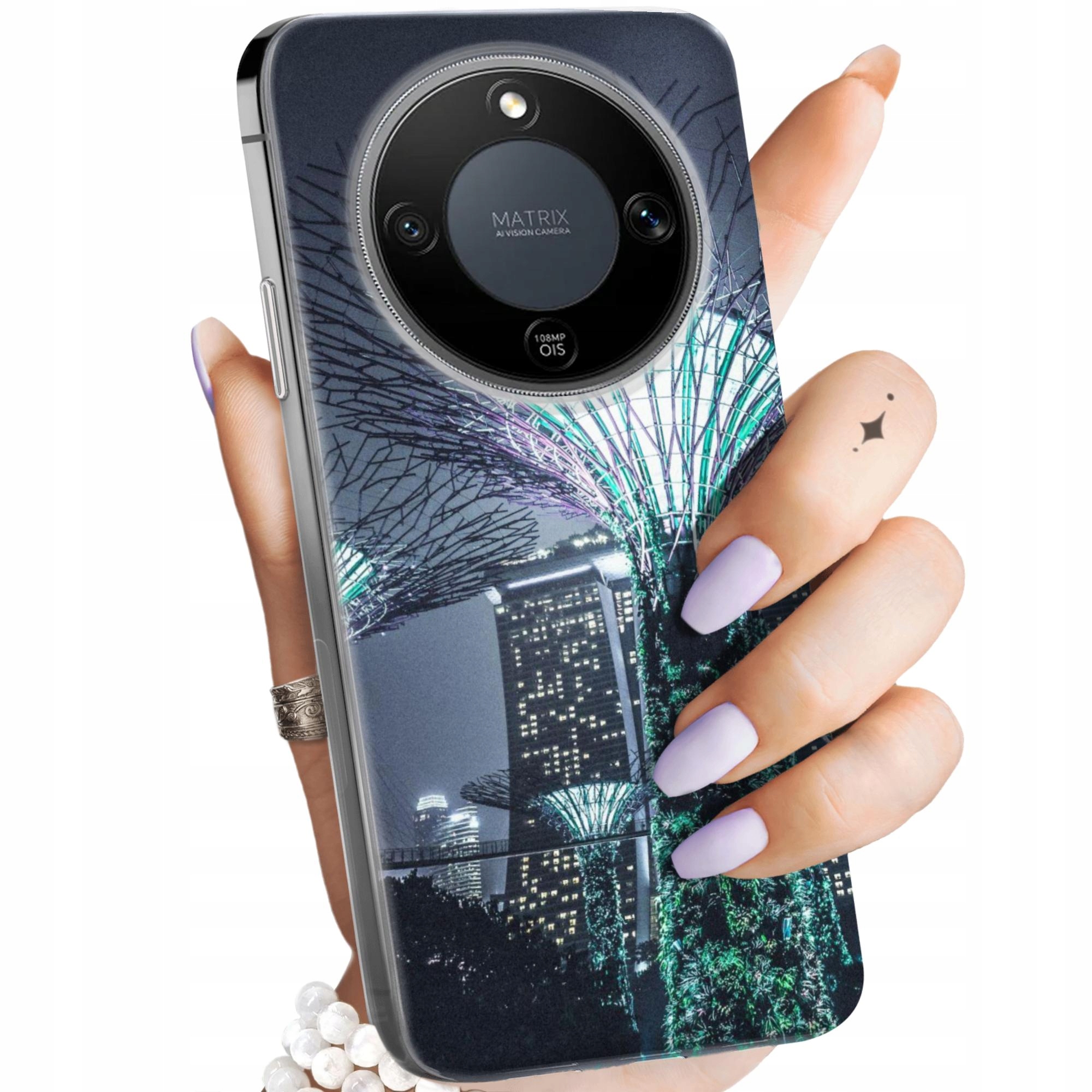 Etui Do Honor X70 X9D MAGIC8 Lite Miasta Architektura Urban Case