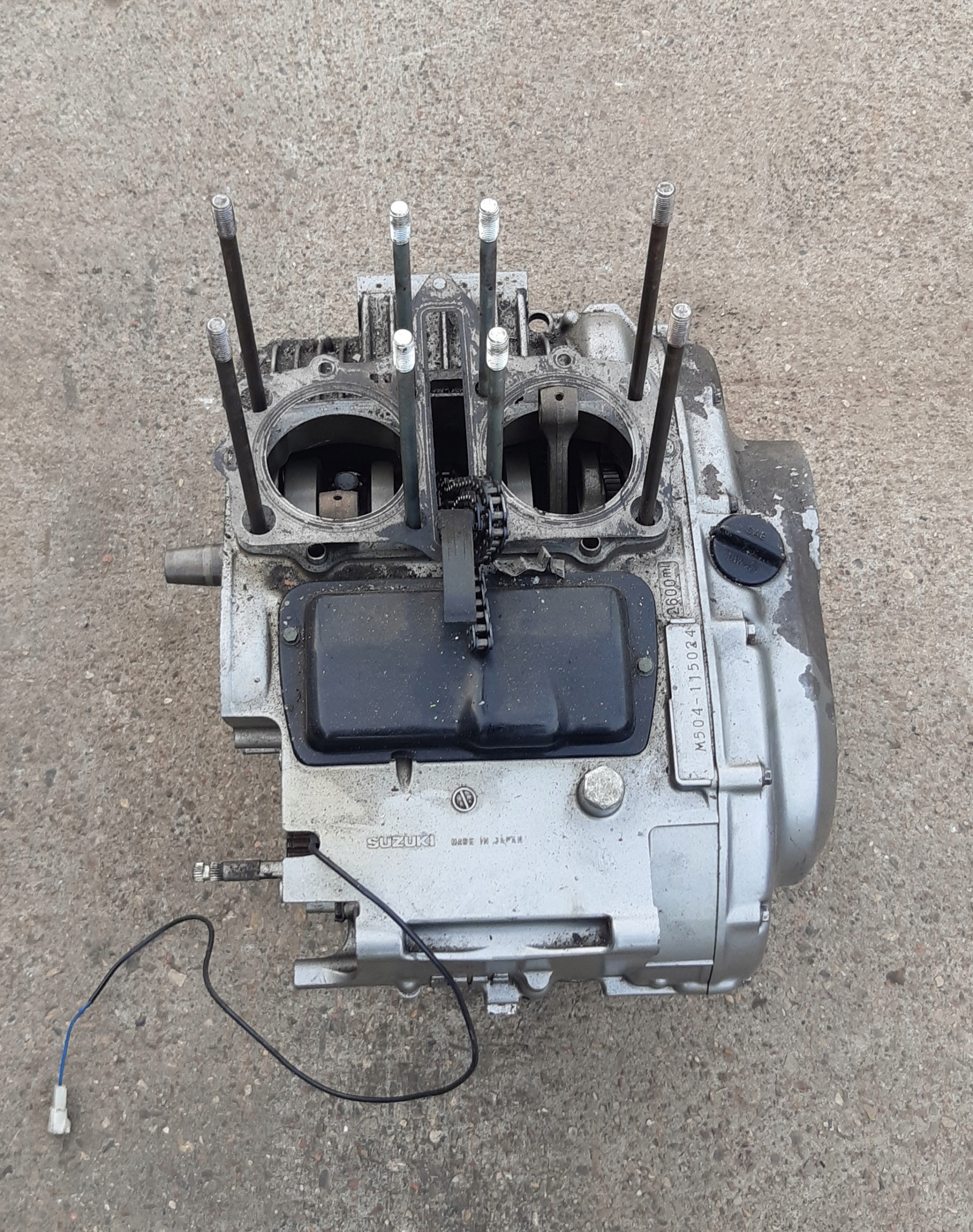 SILNIK GS 500 SUZUKI SUZUKI 500