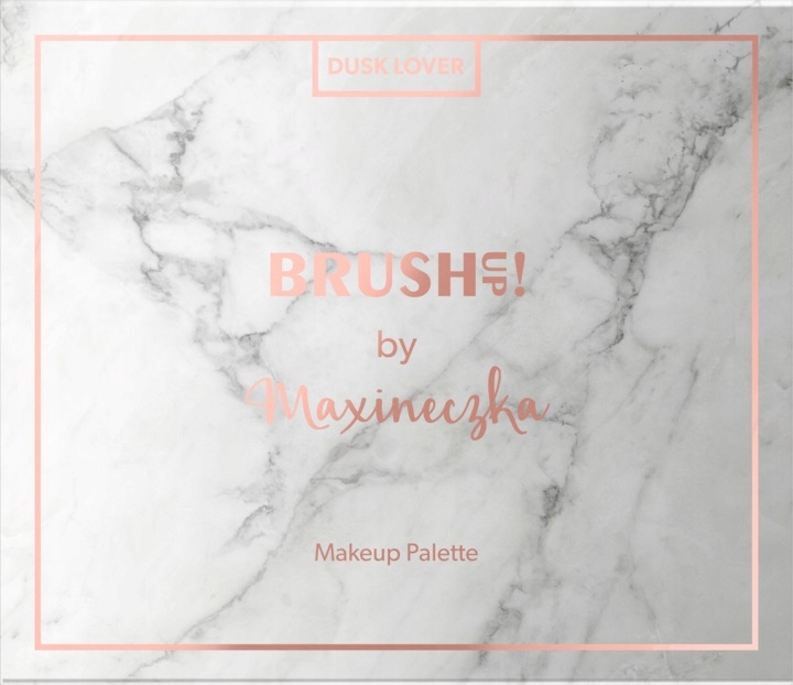 Brushup! by Maxineczka paleta do makijażu oczu i twarzy: 01 Dusk Lover Marka inna marka