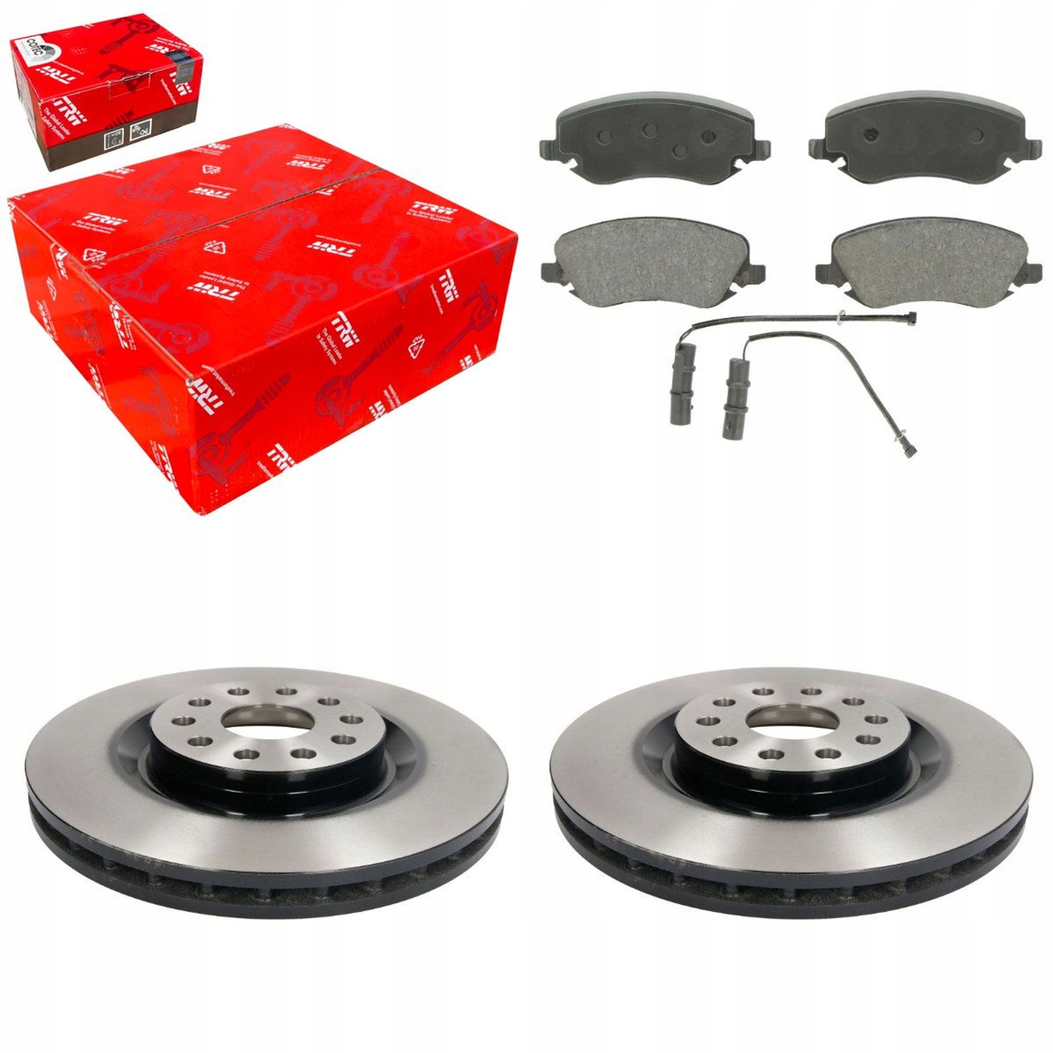 тормозные колодки trw GDB1489 + 2 Тормозной диск перед lancia THESIS 305MM